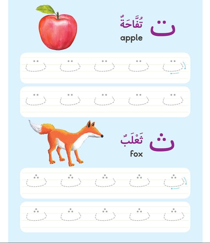 Arabic Writing Board Book - alifthebookstore