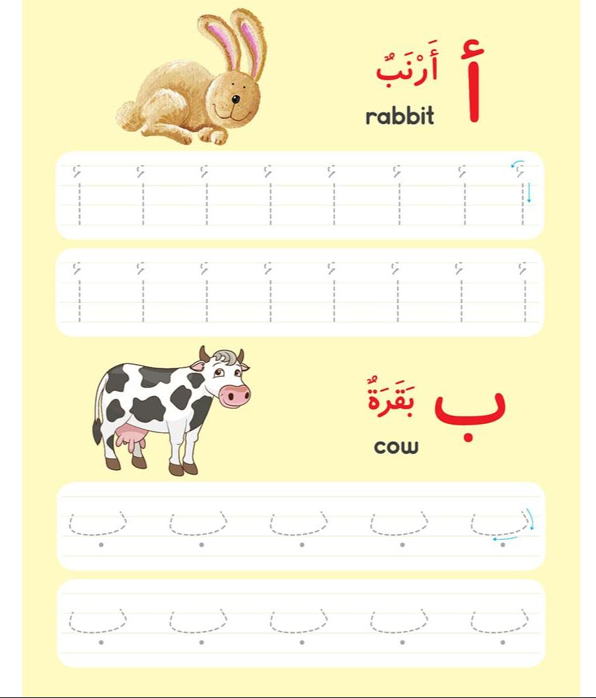 Arabic Writing Board Book - alifthebookstore