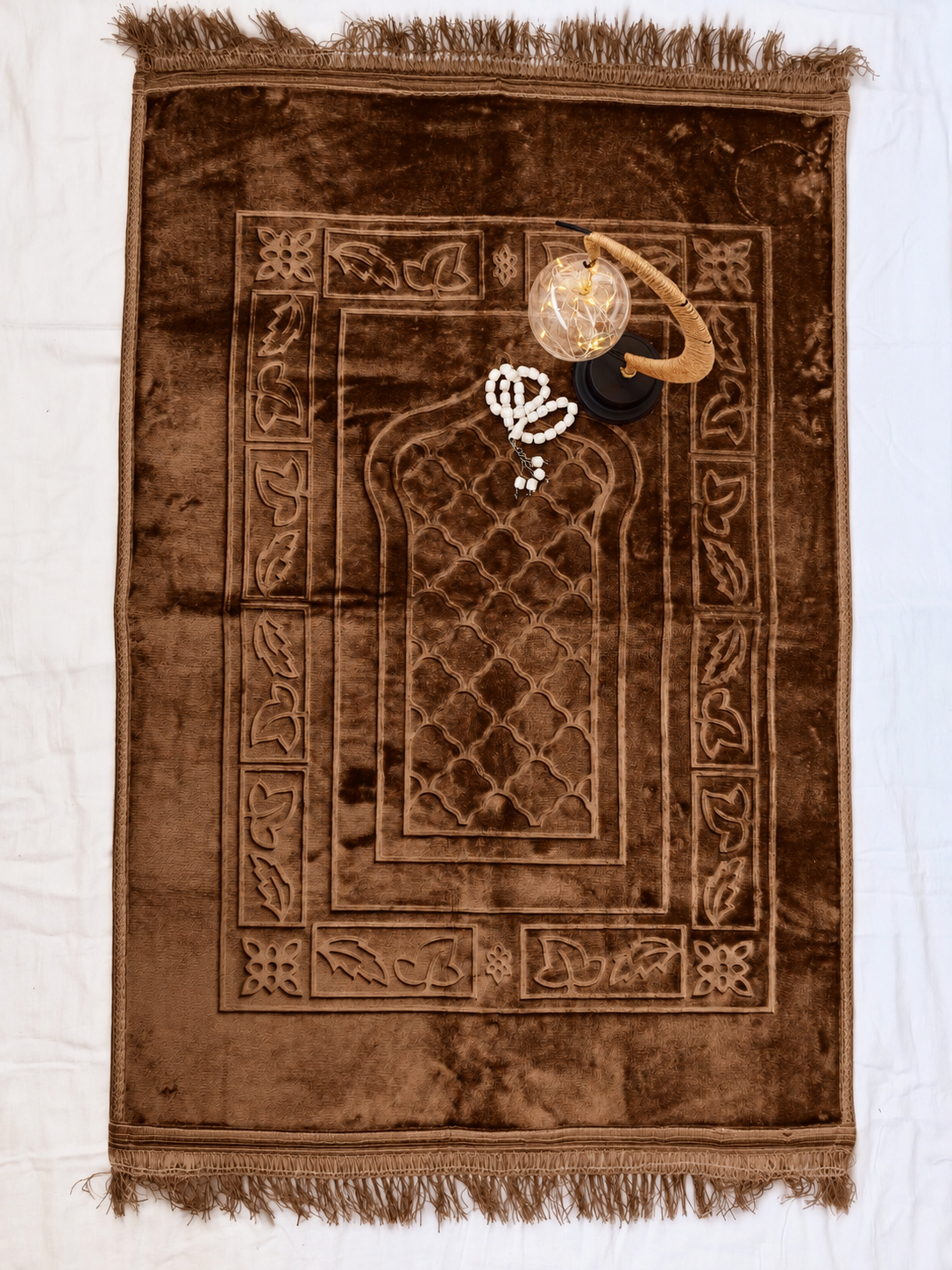 Velvet Prayer Mat / Janamaz alifthebookstore