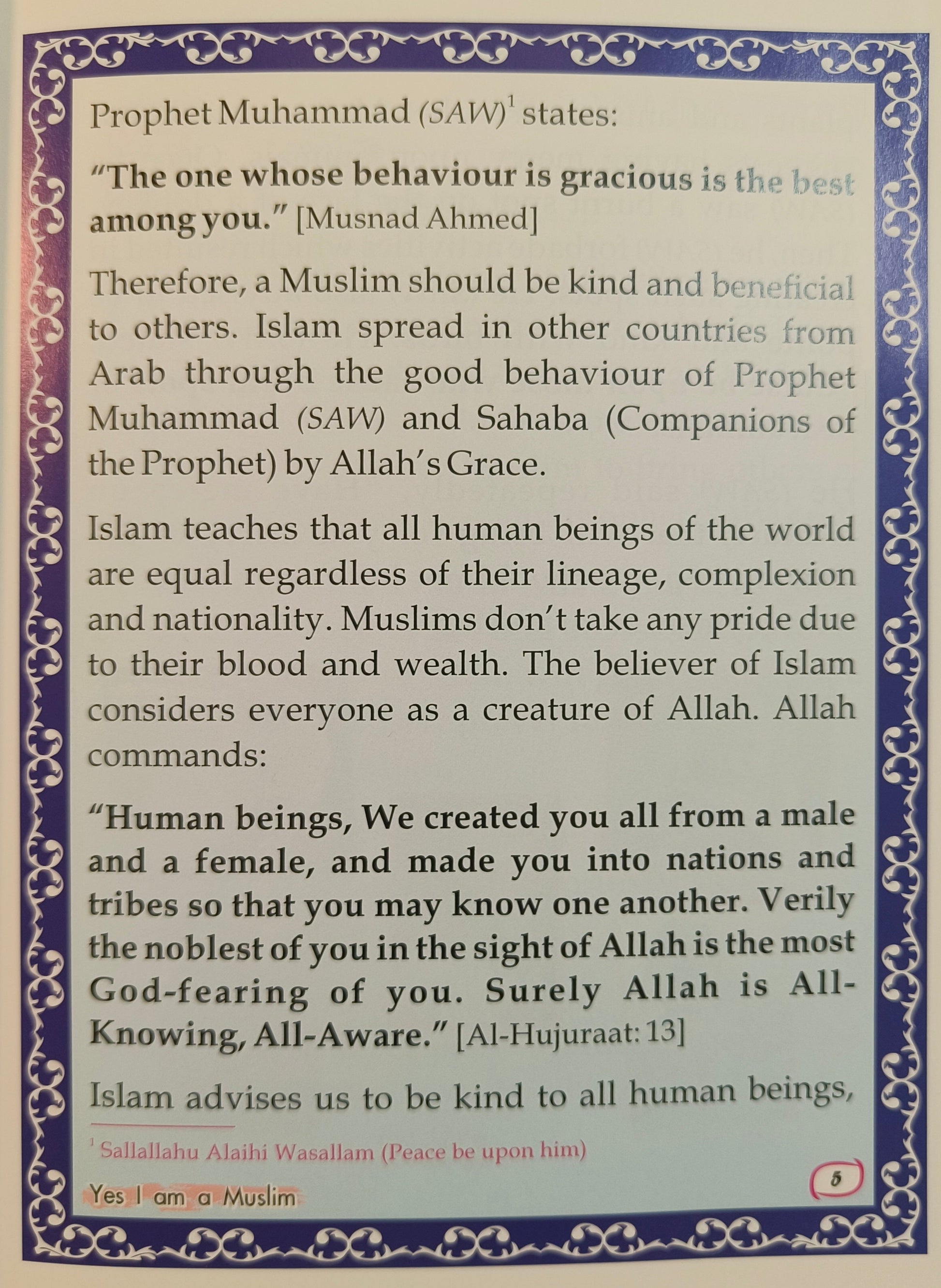 Yes,I Am A Muslim - alifthebookstore