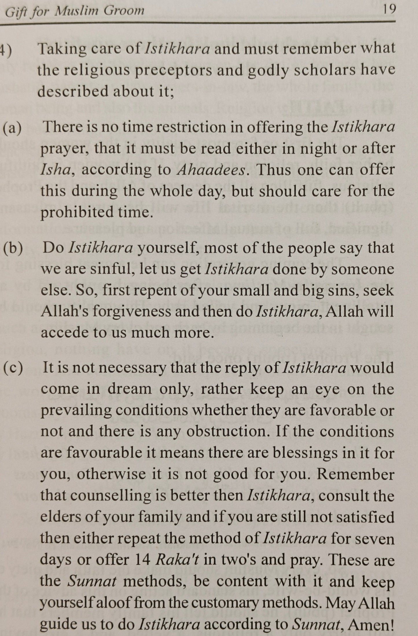 A Gift For Muslim Groom - alifthebookstore