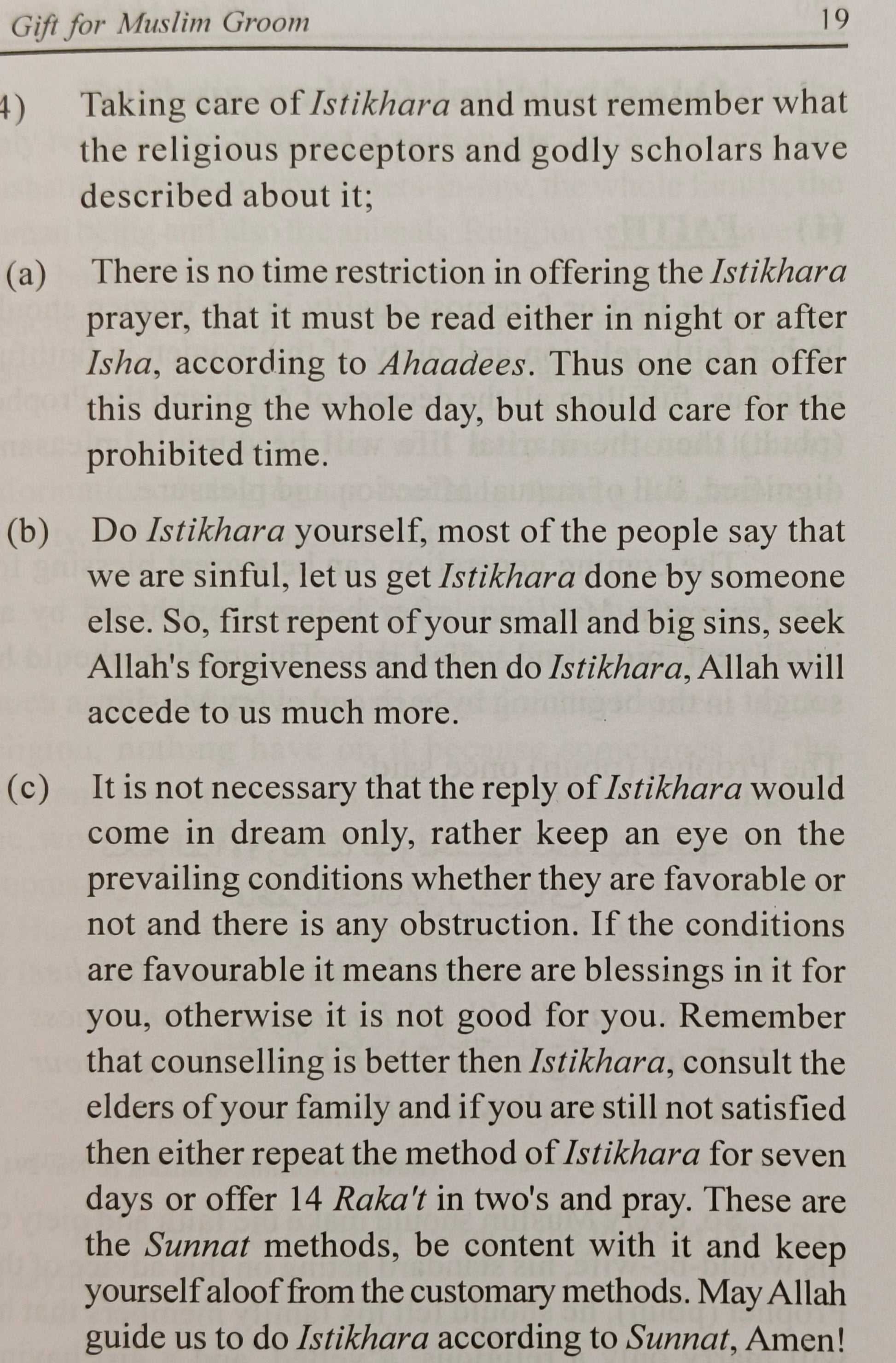 A Gift For Muslim Groom - alifthebookstore