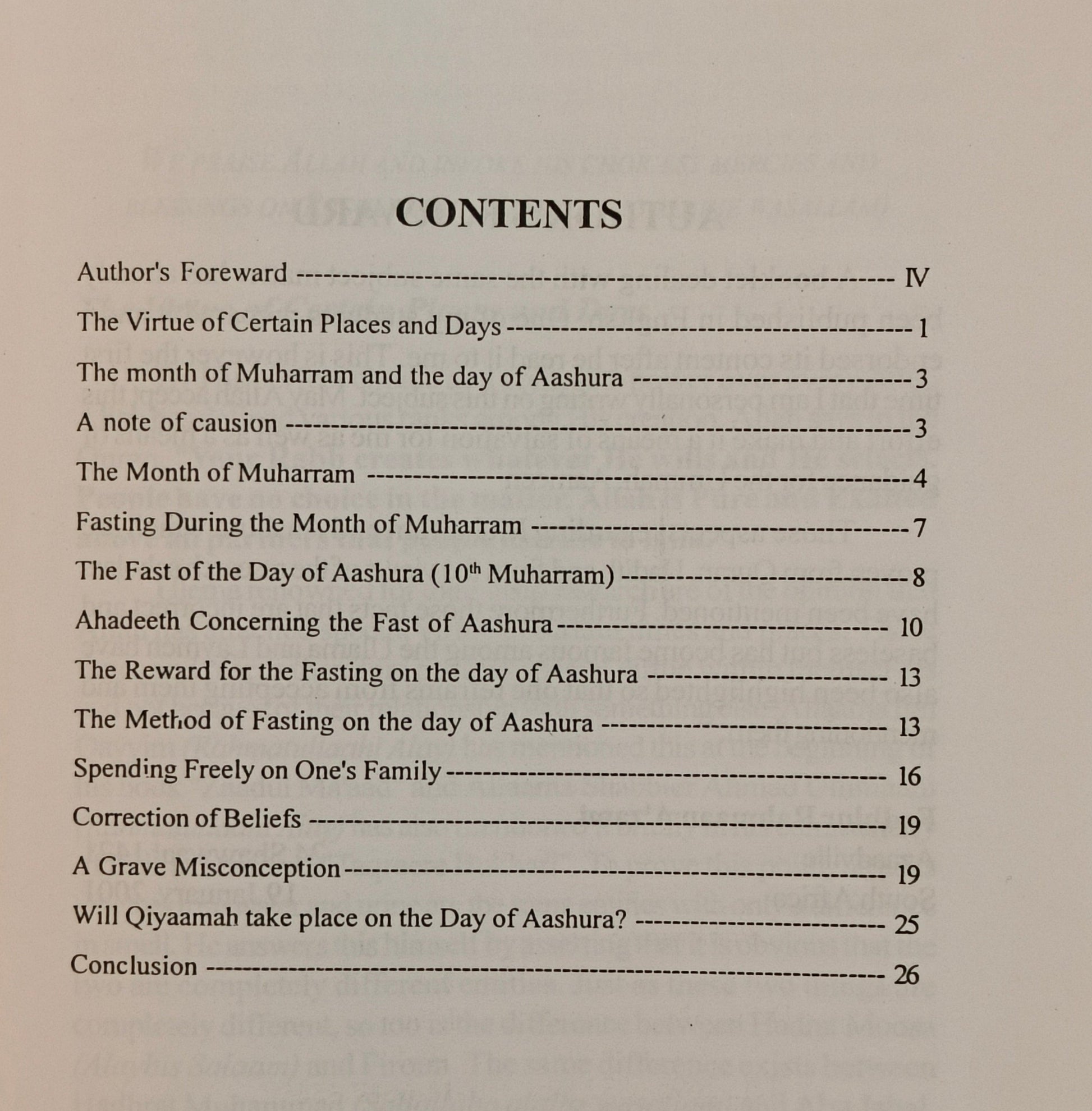 Muharram And AAshura - alifthebookstore