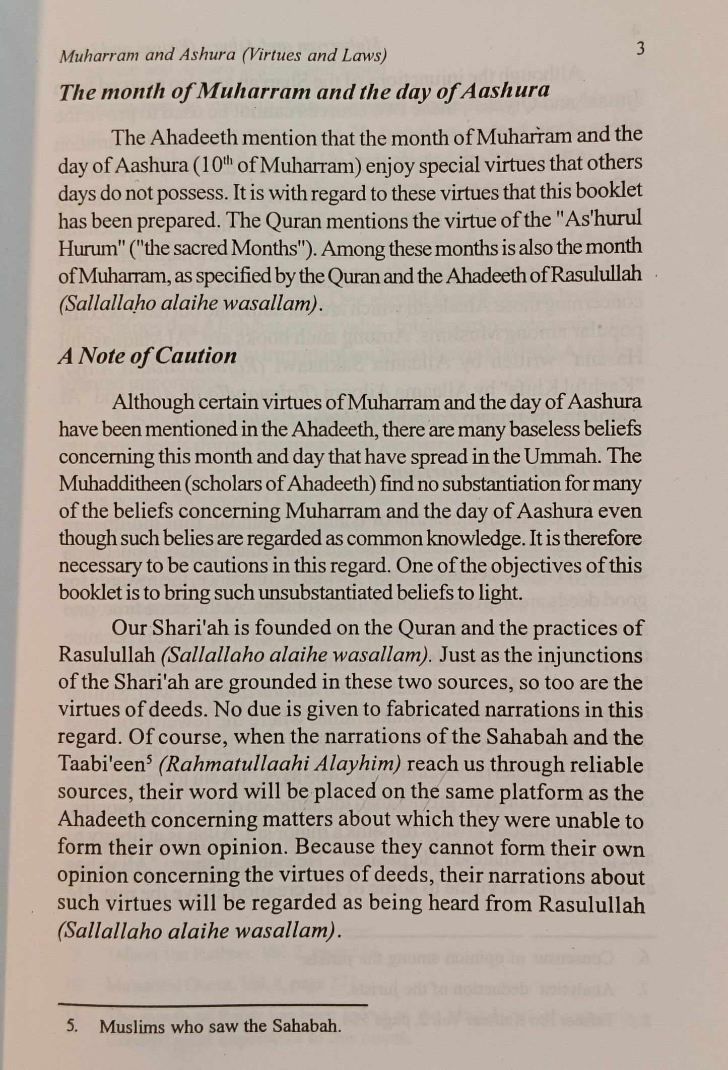 Muharram And AAshura - alifthebookstore