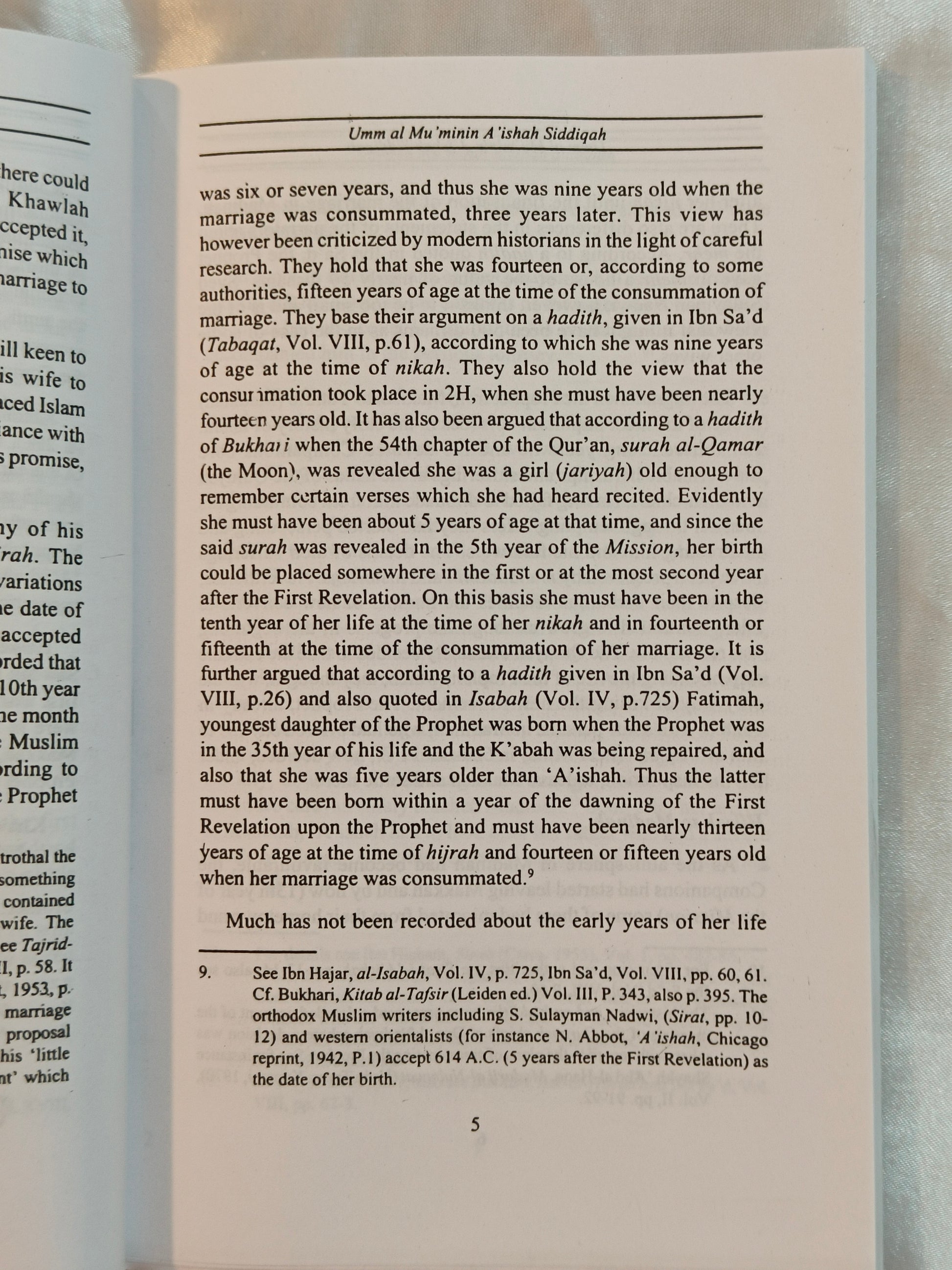 Umm Ul Muminin Aishah Siddiqah - alifthebookstore