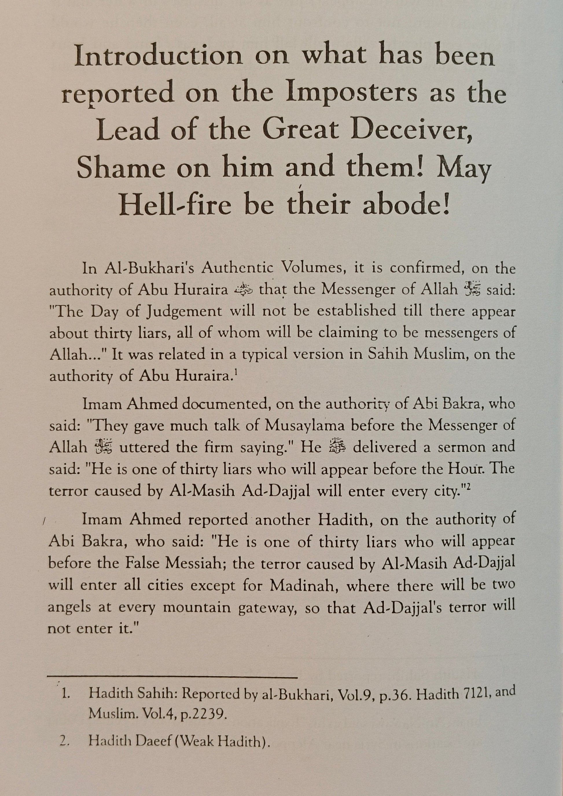 Dajjal The False Messiah - alifthebookstore
