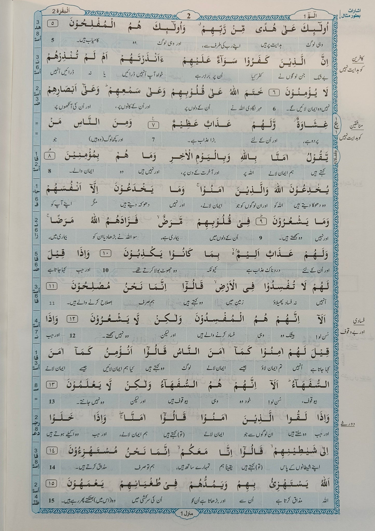 The Glorious Quran (Word To Word Urdu Translation)-alifthebookstore