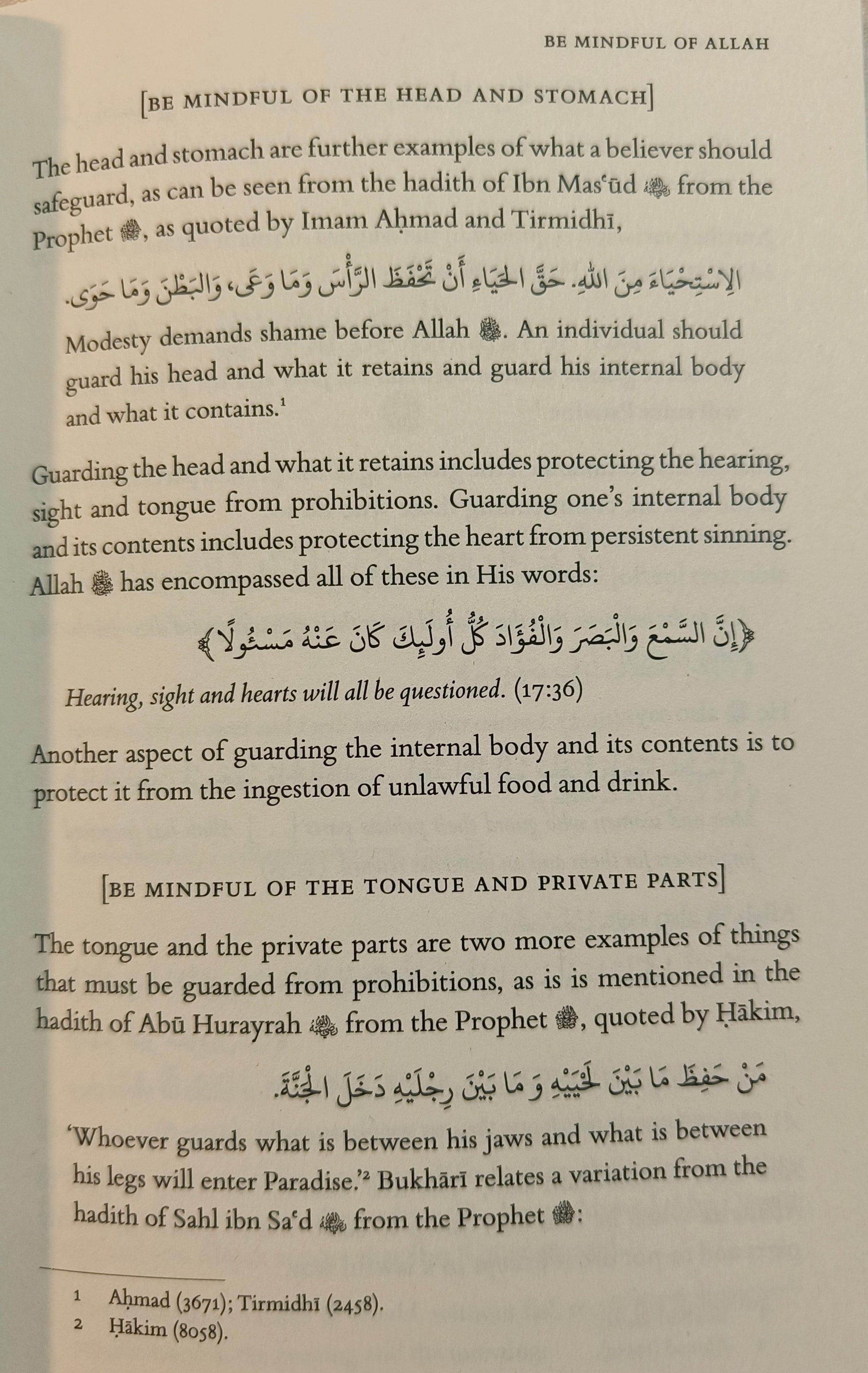 Be Mindful Of Allah - alifthebookstore