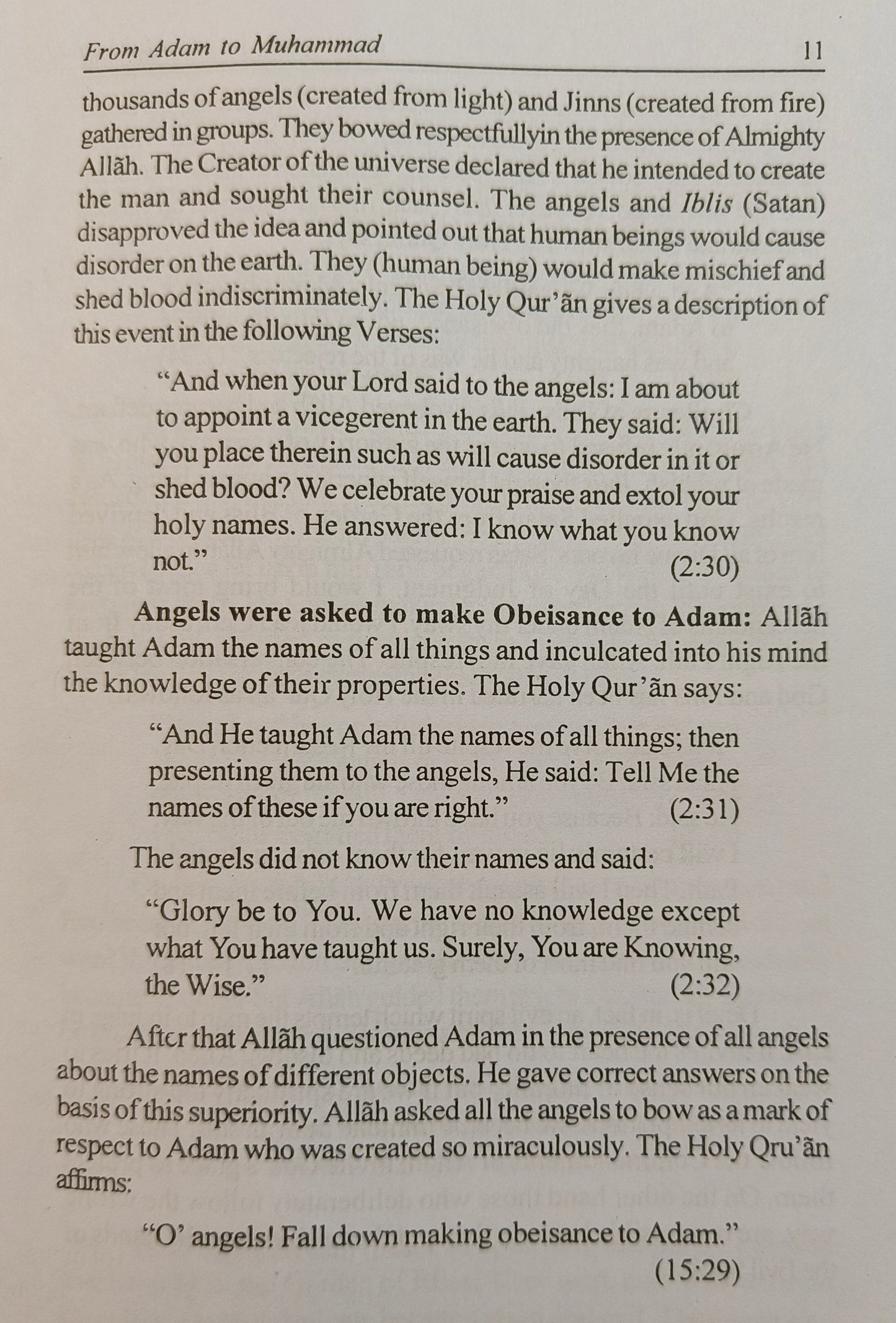 Adam Se Mohammed Tak book in english language