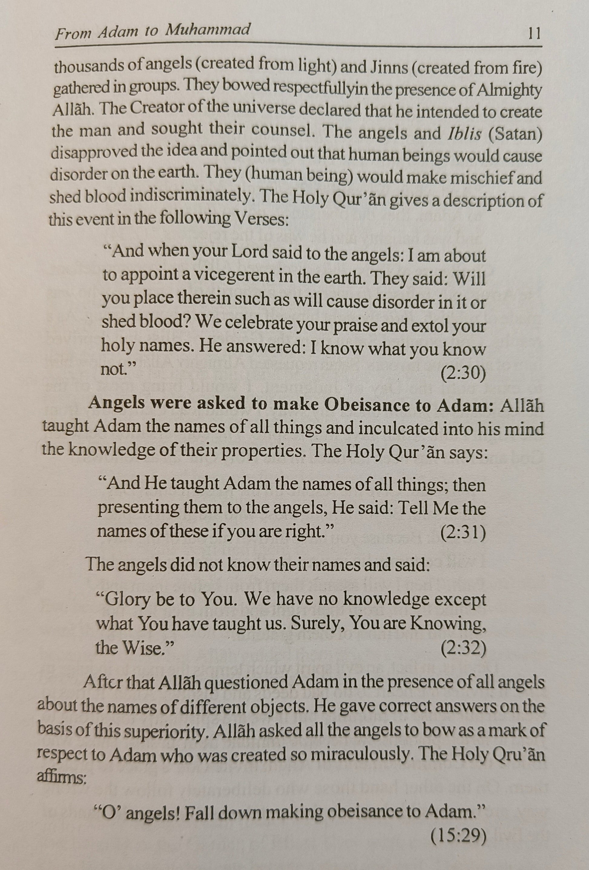 Adam Se Mohammed Tak book in english language