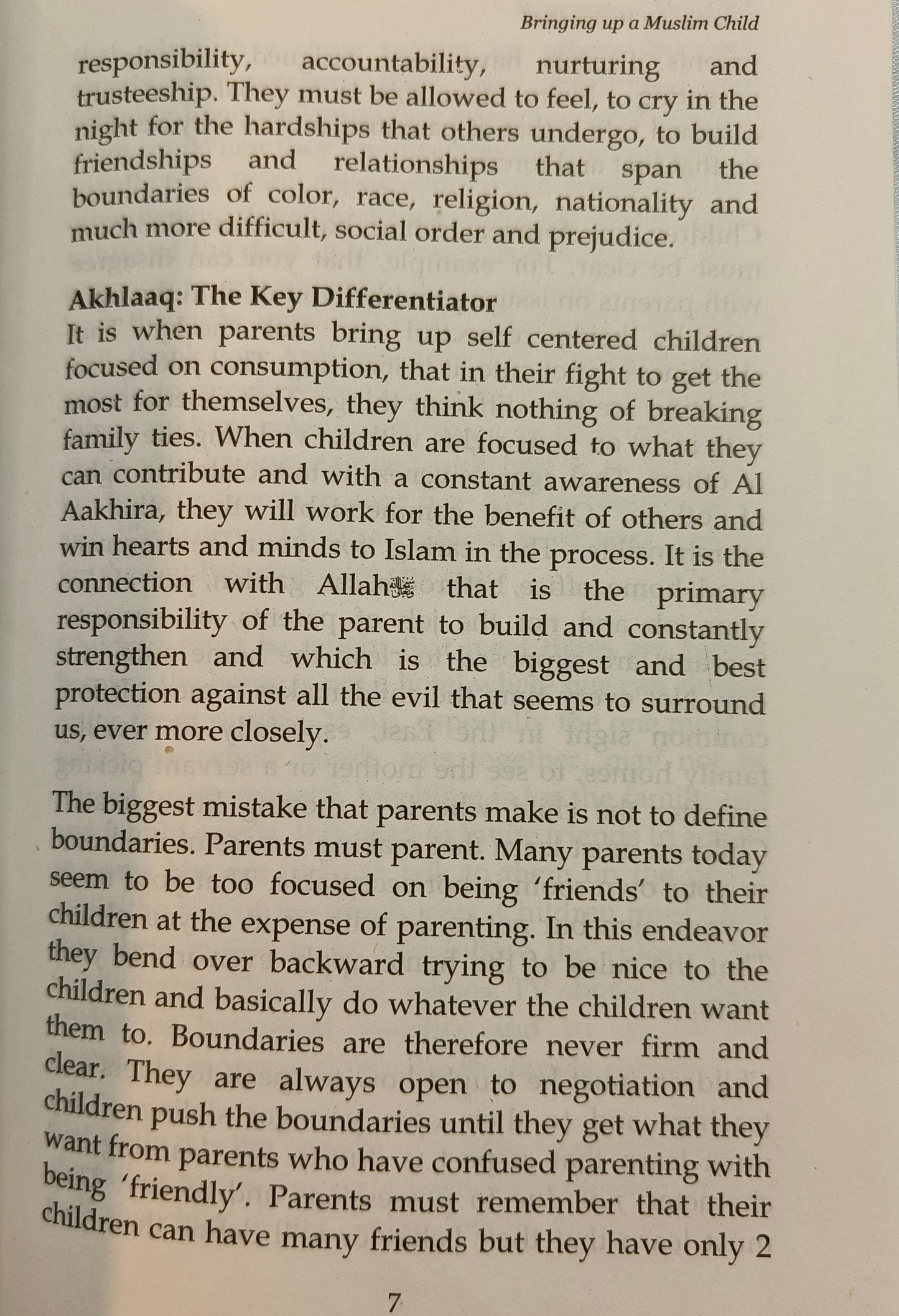 Bringing Up A Muslim Child - alifthebookstore