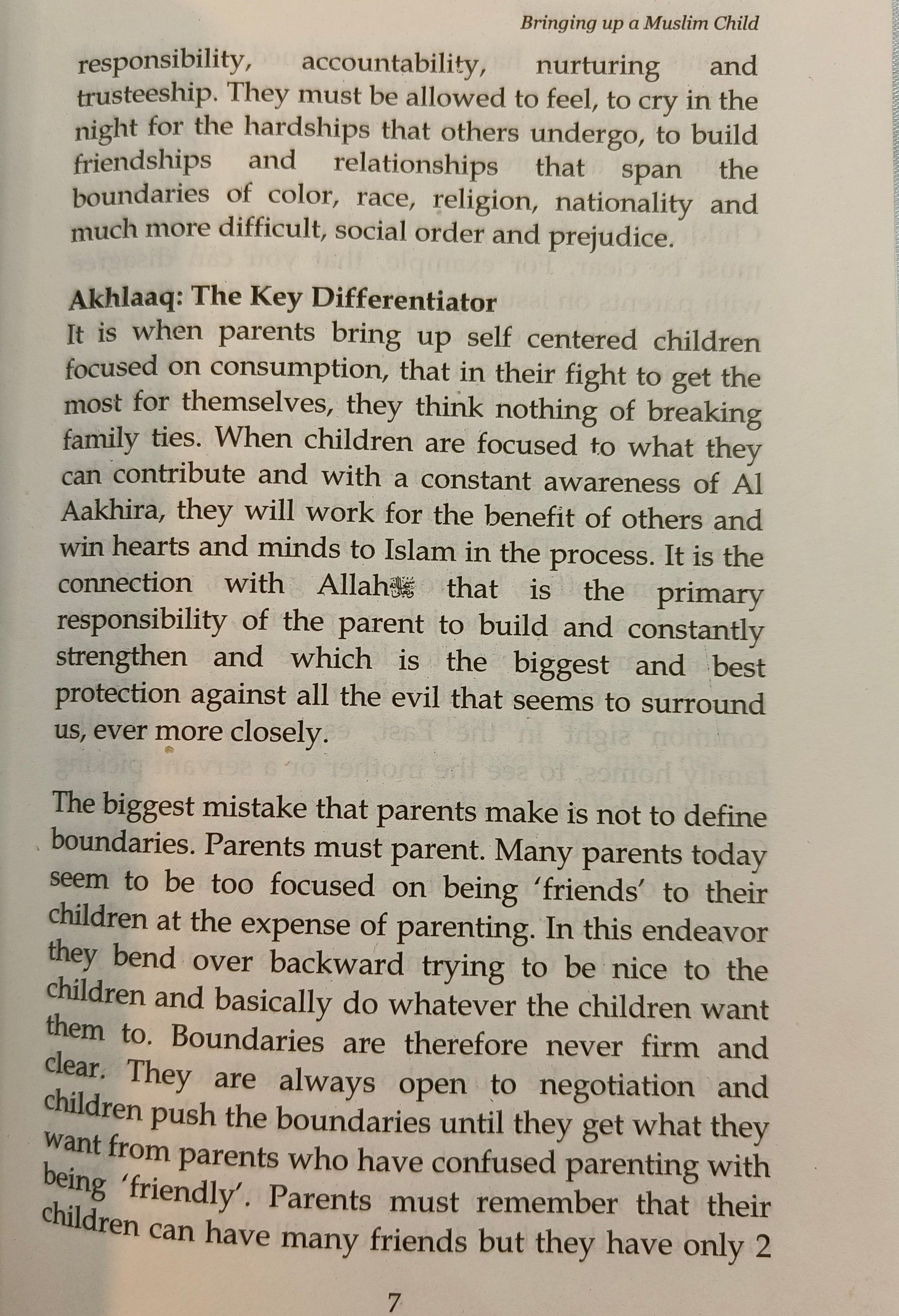 Bringing Up A Muslim Child - alifthebookstore