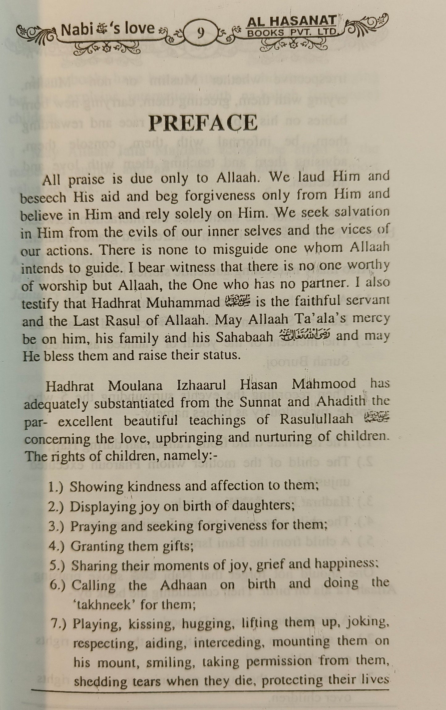 Nabi's Love For Children - alifthebookstore