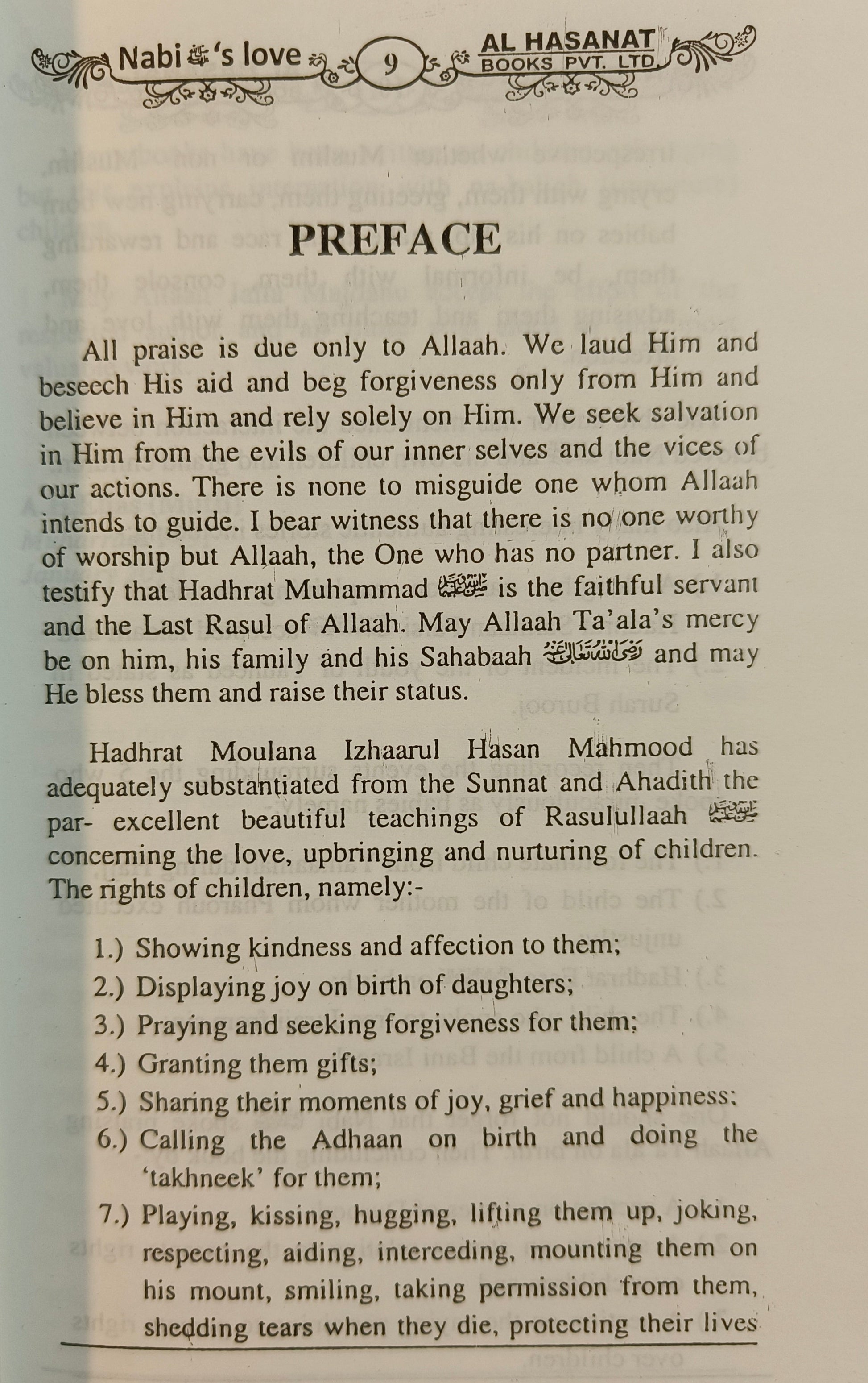 Nabi's Love For Children - alifthebookstore