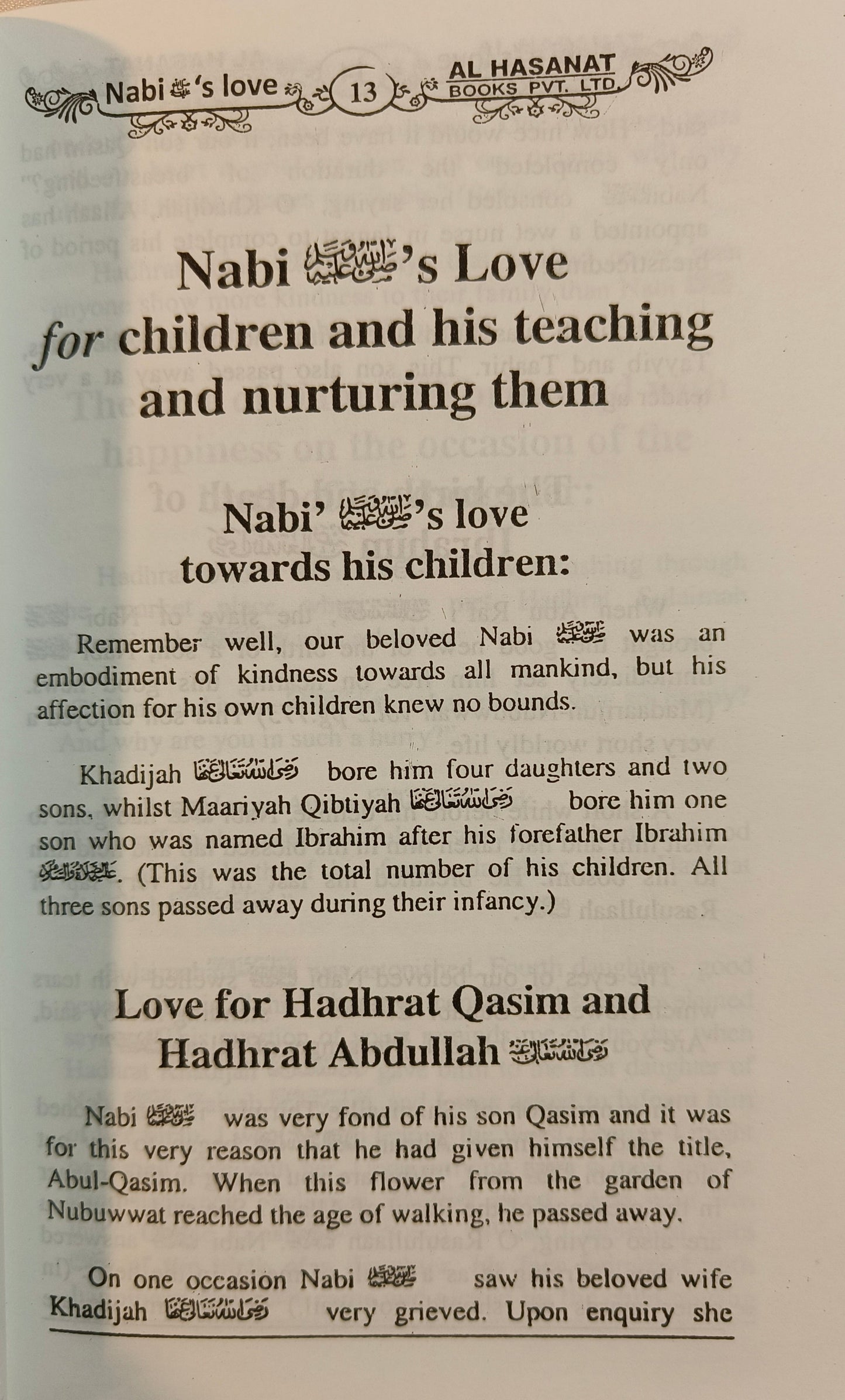 Nabi's Love For Children - alifthebookstore