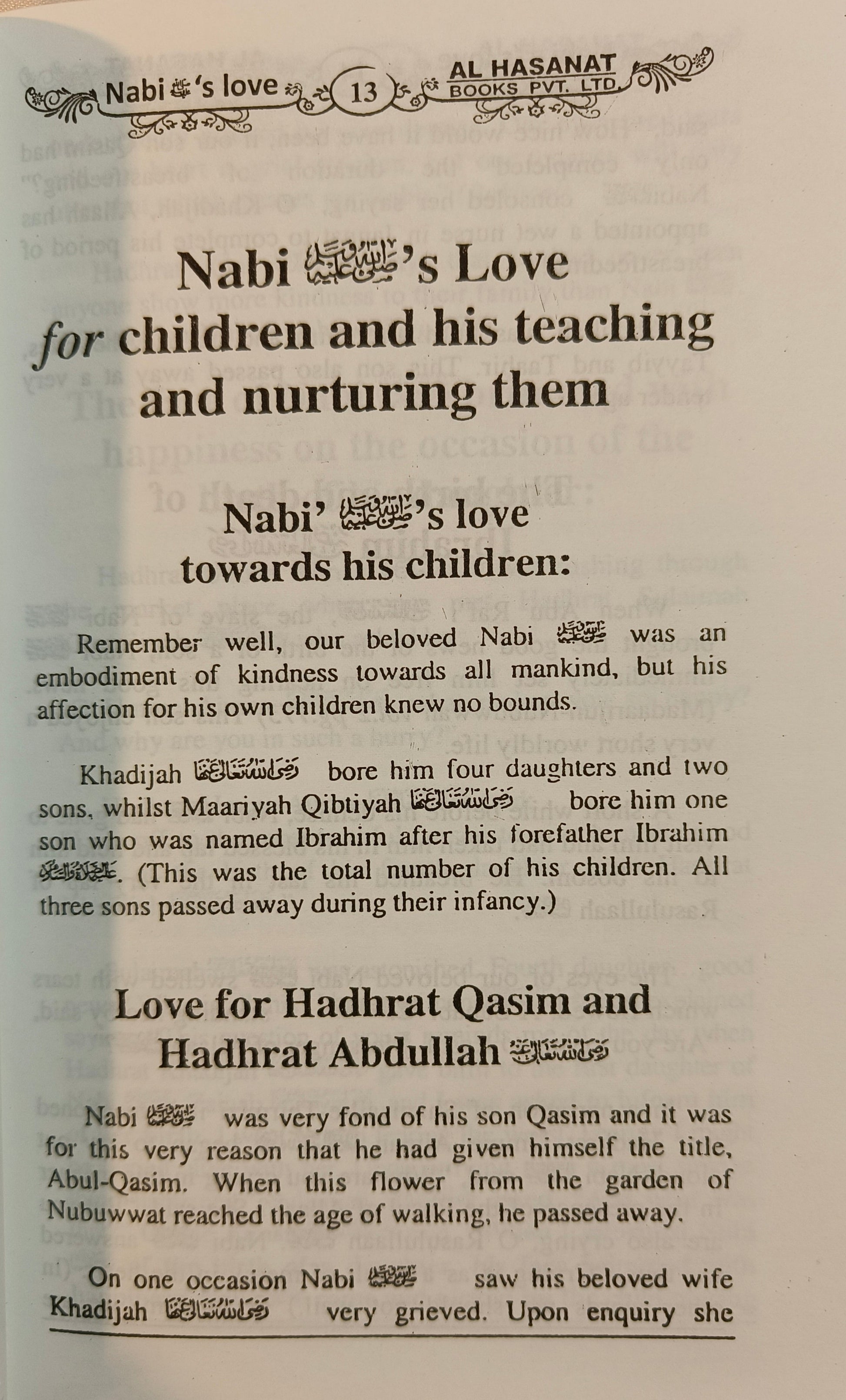 Nabi's Love For Children - alifthebookstore