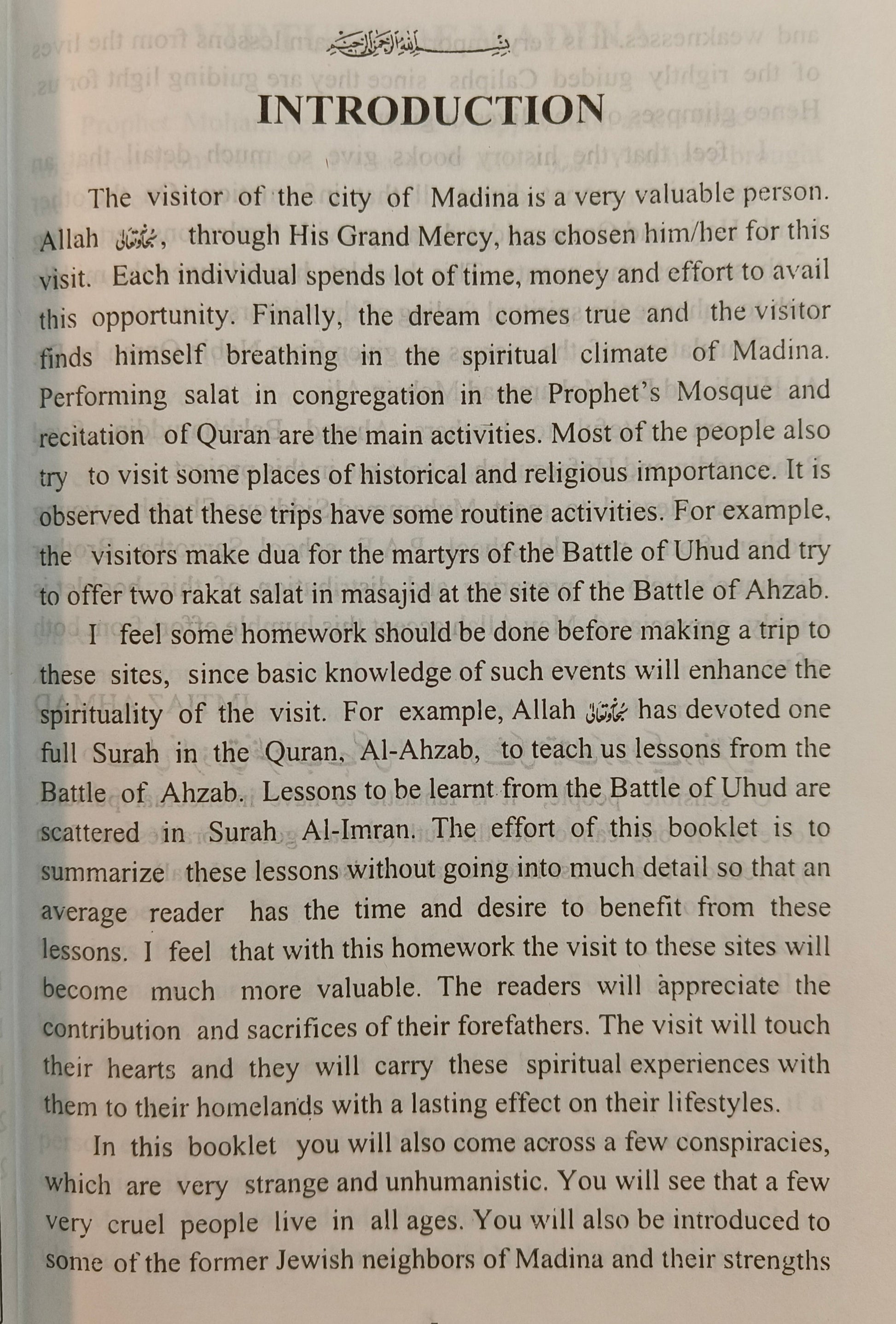 Historical Sites Of Madina Munawwara - alifthebookstore