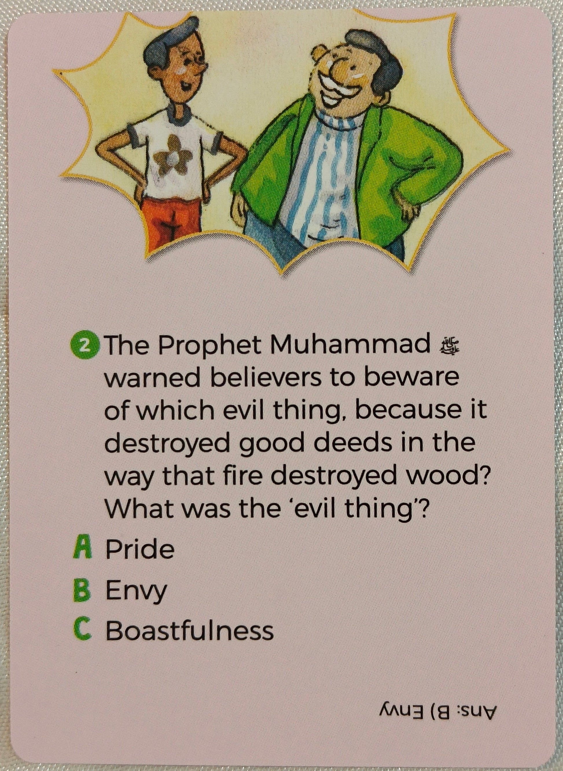 Islamic Teachings Quiz Cards - alifthebookstore