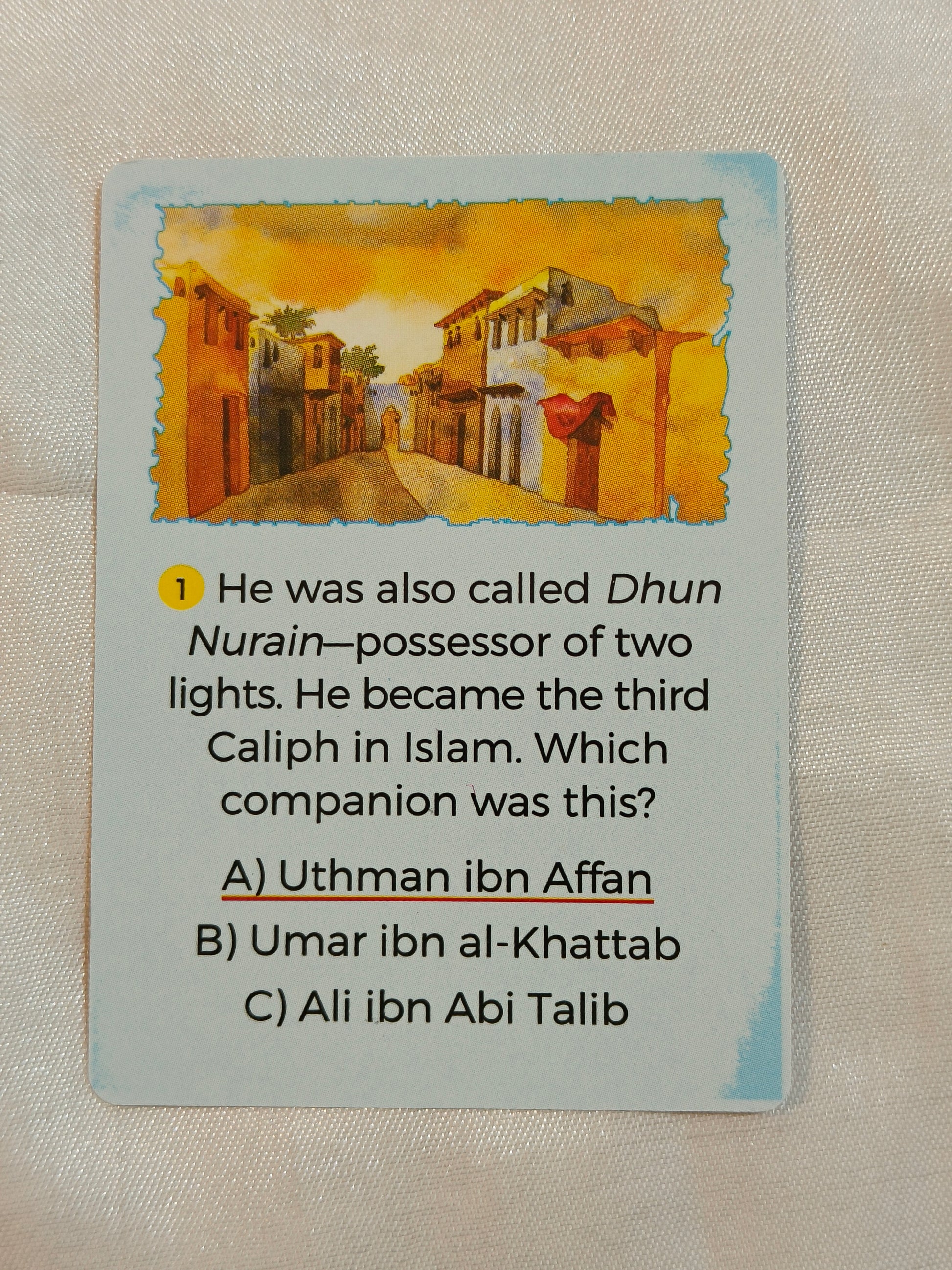 Sahabah Quiz Cards - alifthebookstore