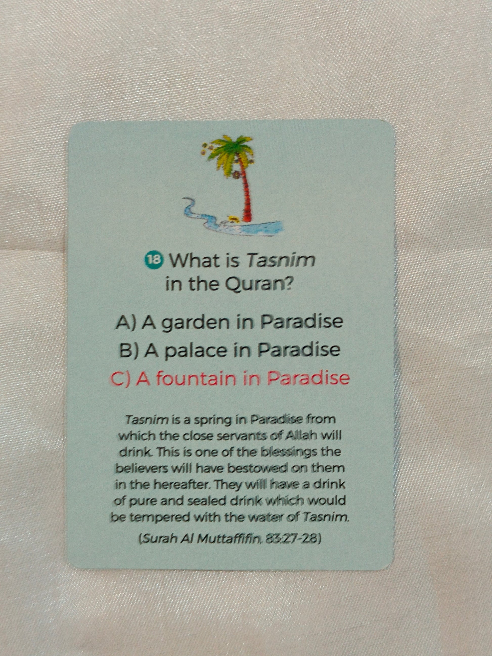 Quran Quiz Cards - alifthebookstore