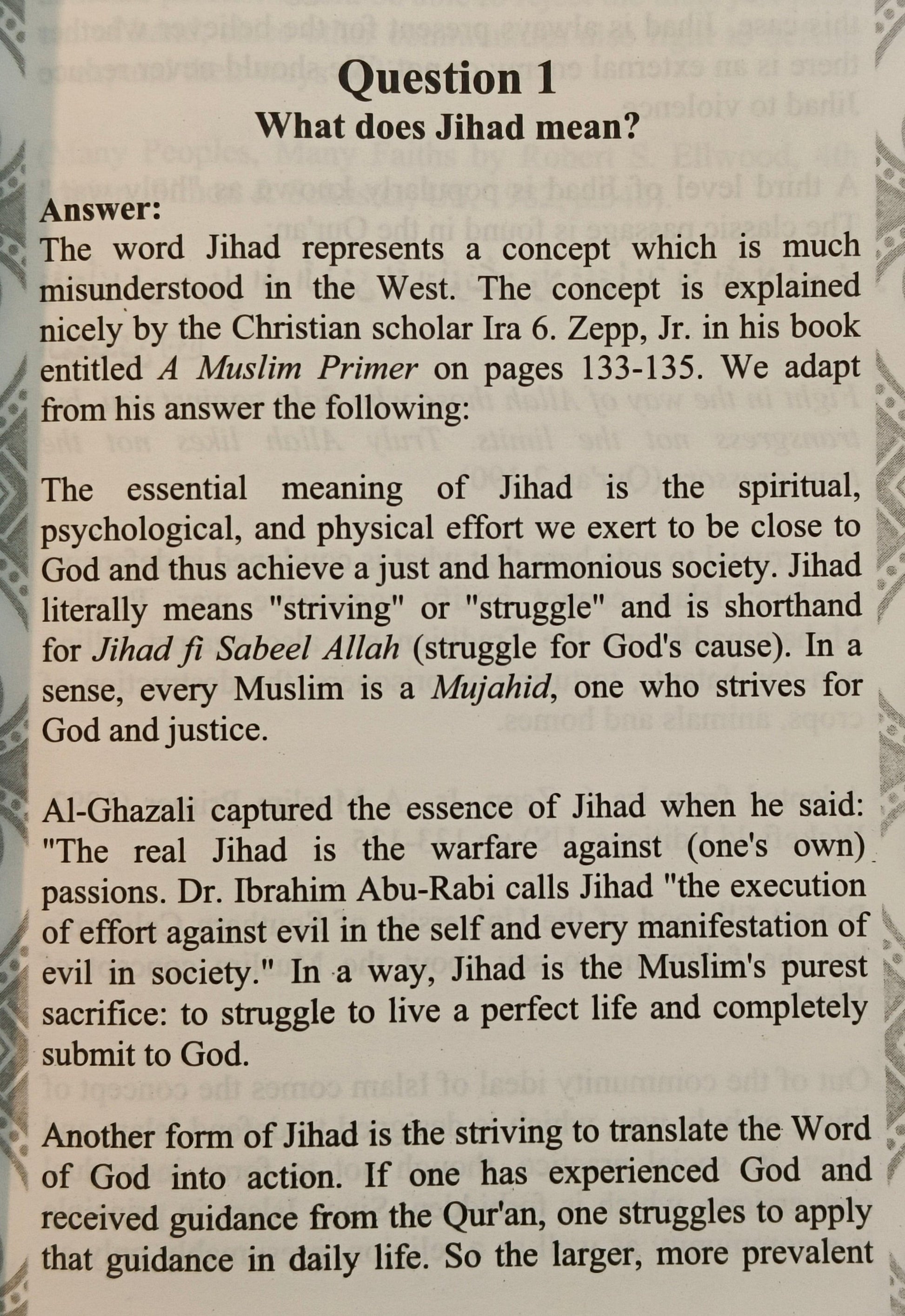Common Questions People Ask About Islam - alifthebookstore