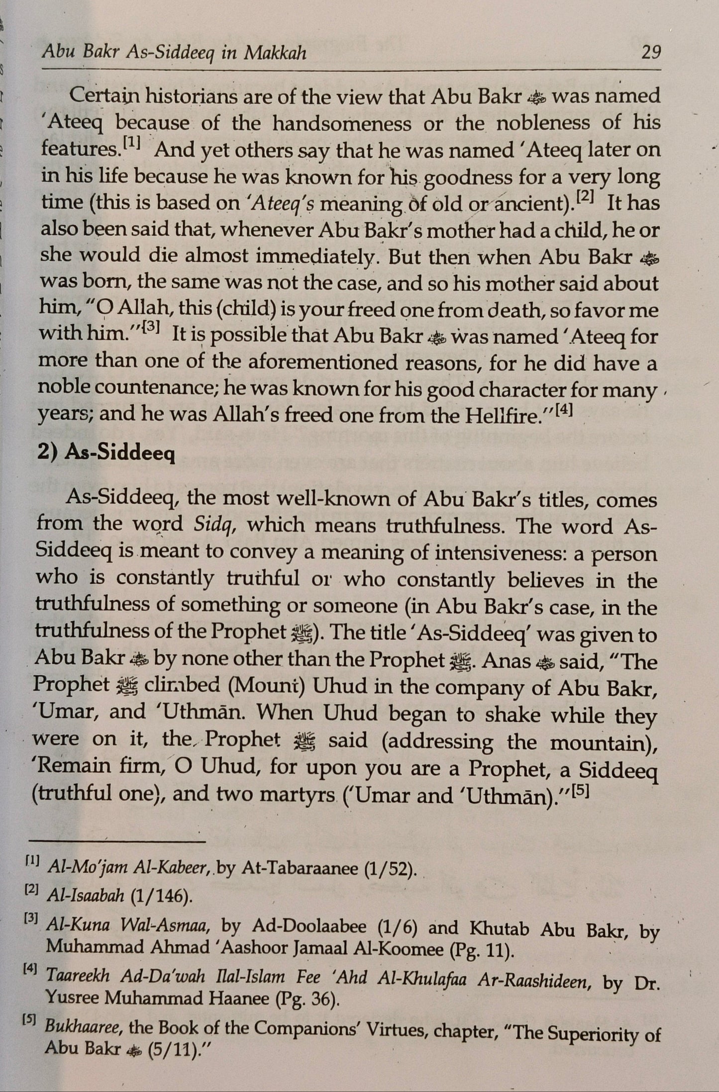 THE BIOGRAPHY OF ABU BAKR AS-SIDDEEQ - alifthebookstore