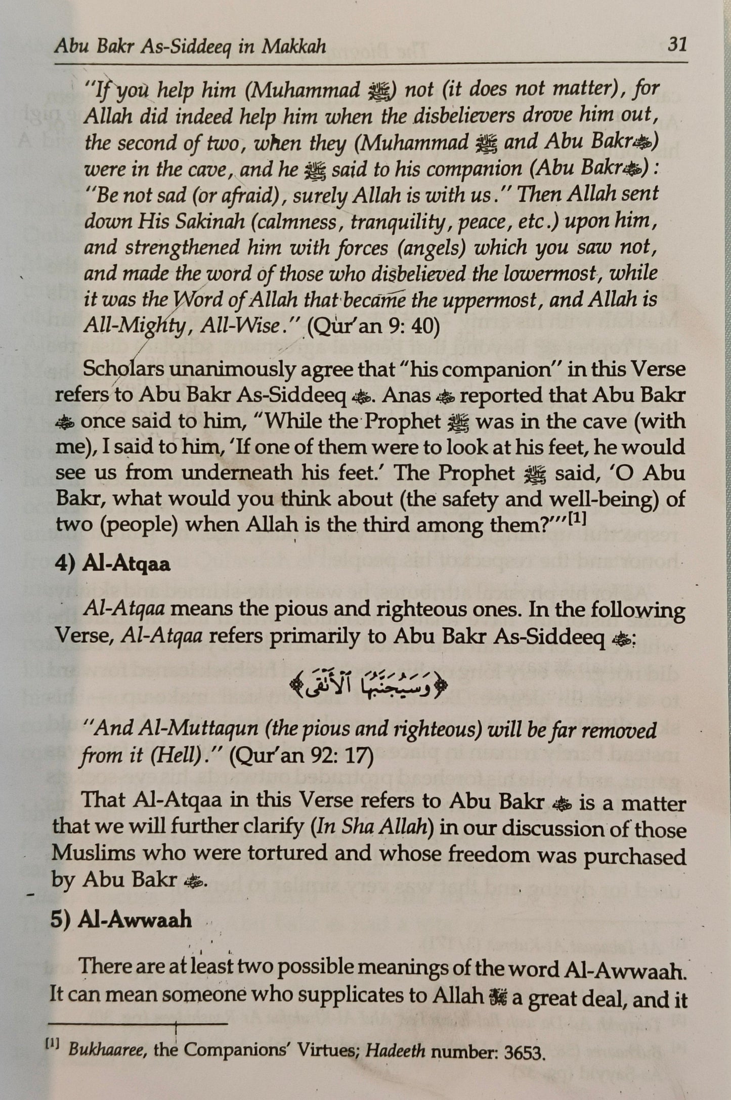 THE BIOGRAPHY OF ABU BAKR AS-SIDDEEQ - alifthebookstore