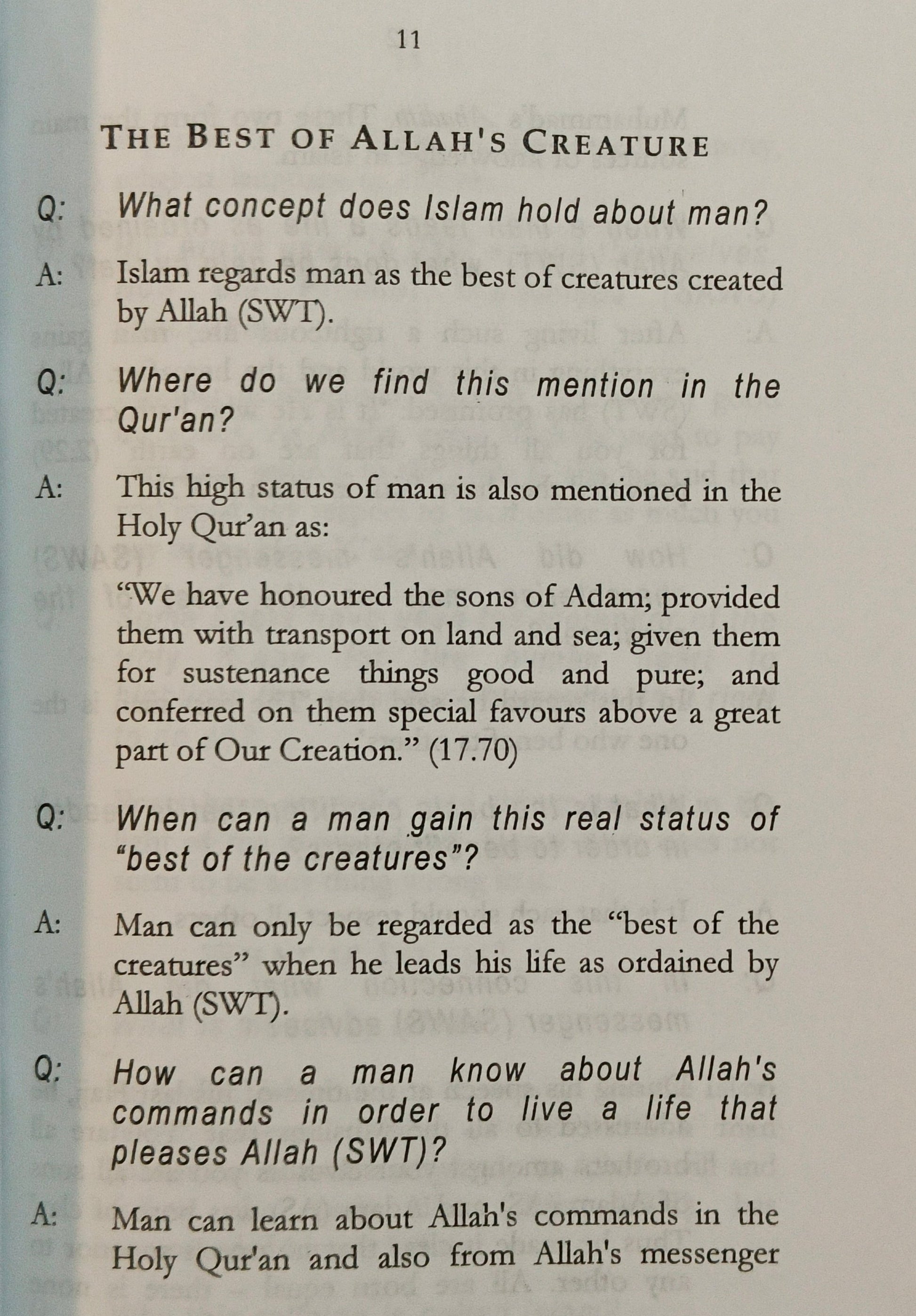 Basic Of Islam Quiz - alifthebookstore