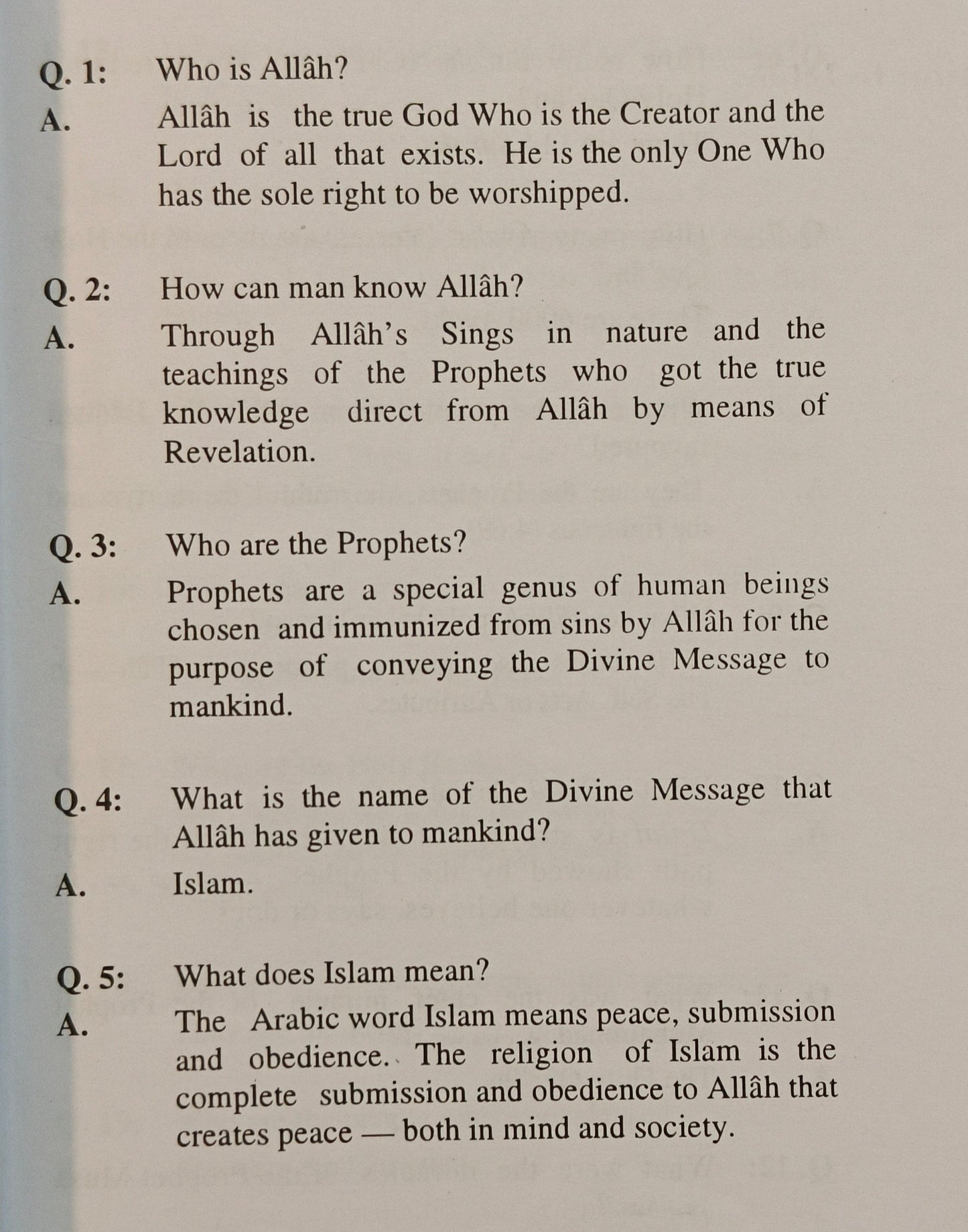Islamic Quiz - alifthebookstore