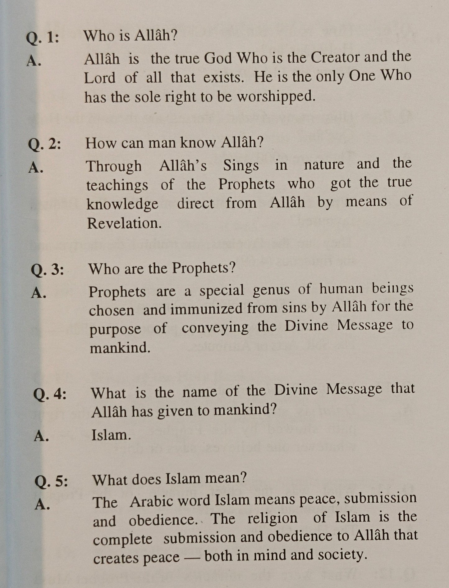 Islamic Quiz - alifthebookstore