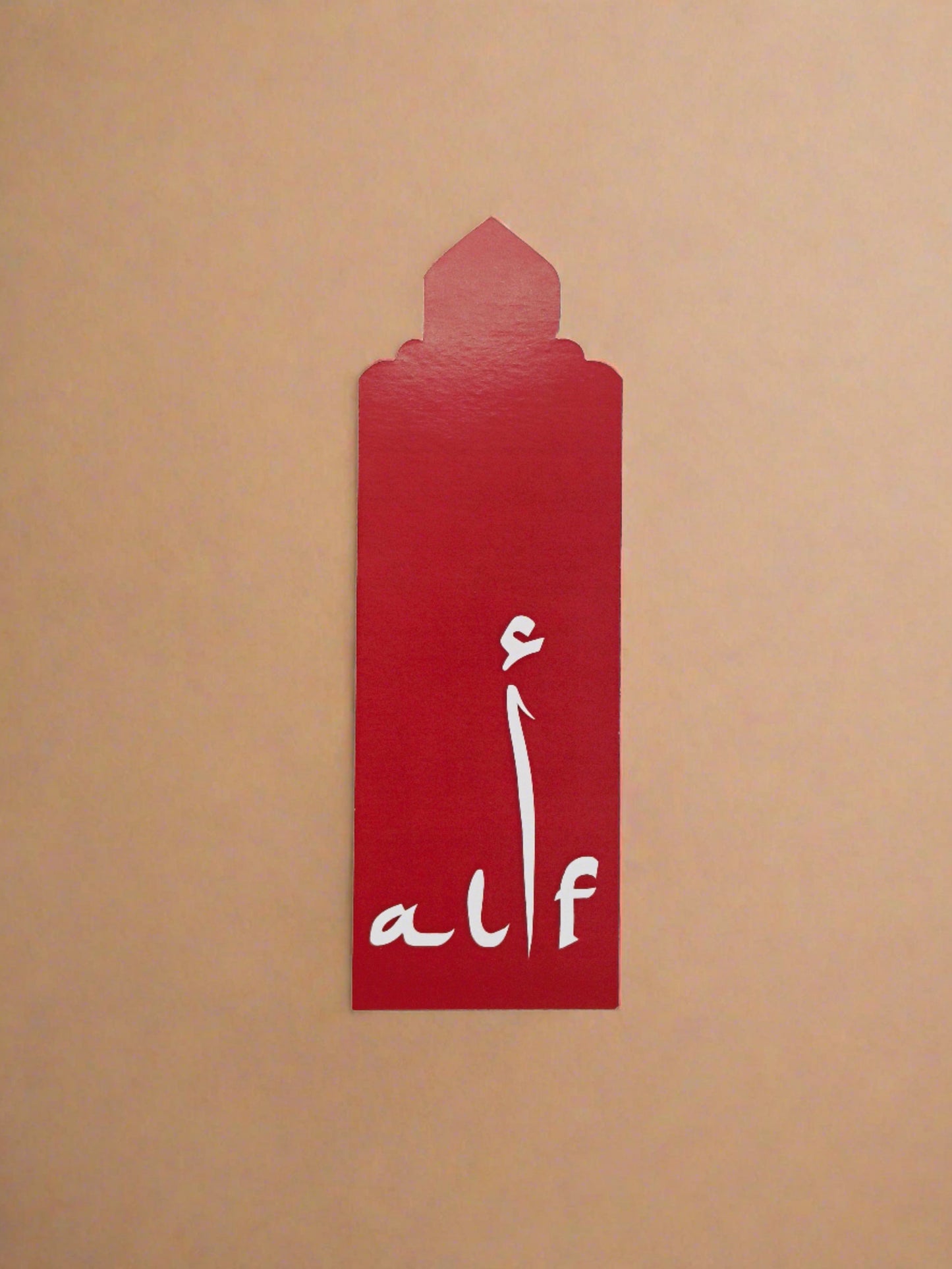 Red Bookmark - alifthebookstore