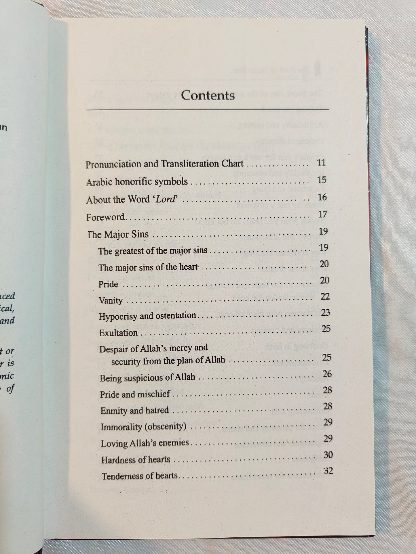 The Book of Major Sins : Revised Edition (Imam Muhammad ibn Sulayman at-Tamimi) - alifthebookstore