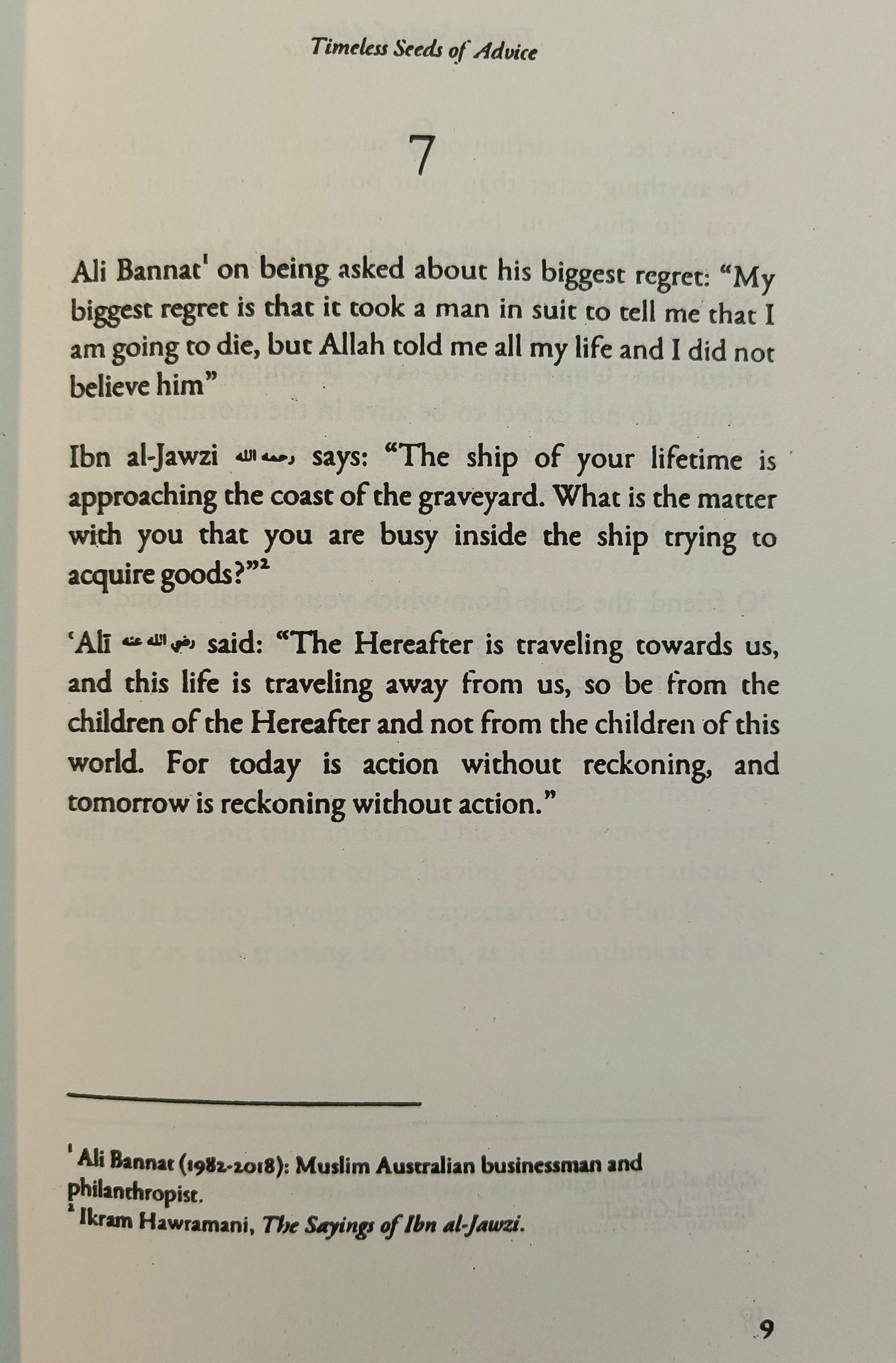 Timeless Seeds Of Advice - alifthebookstore