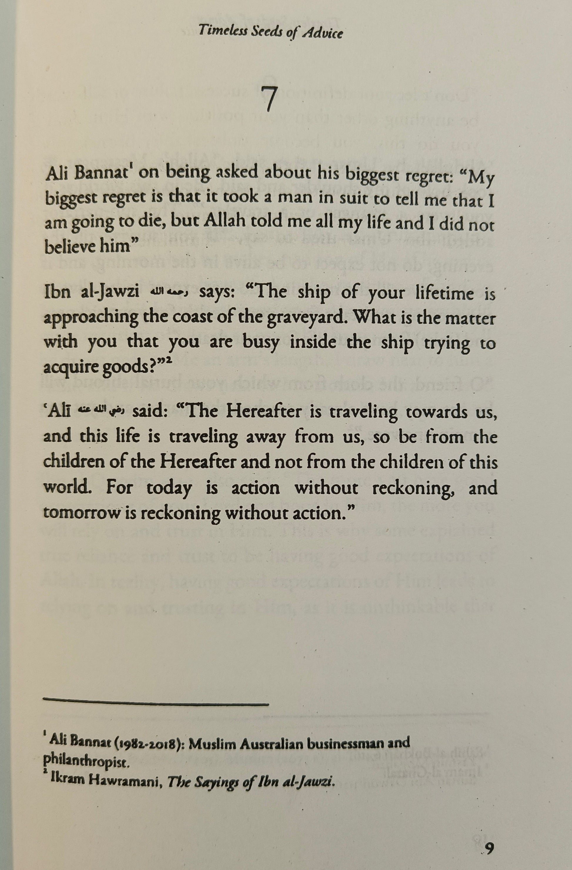 Timeless Seeds Of Advice - alifthebookstore