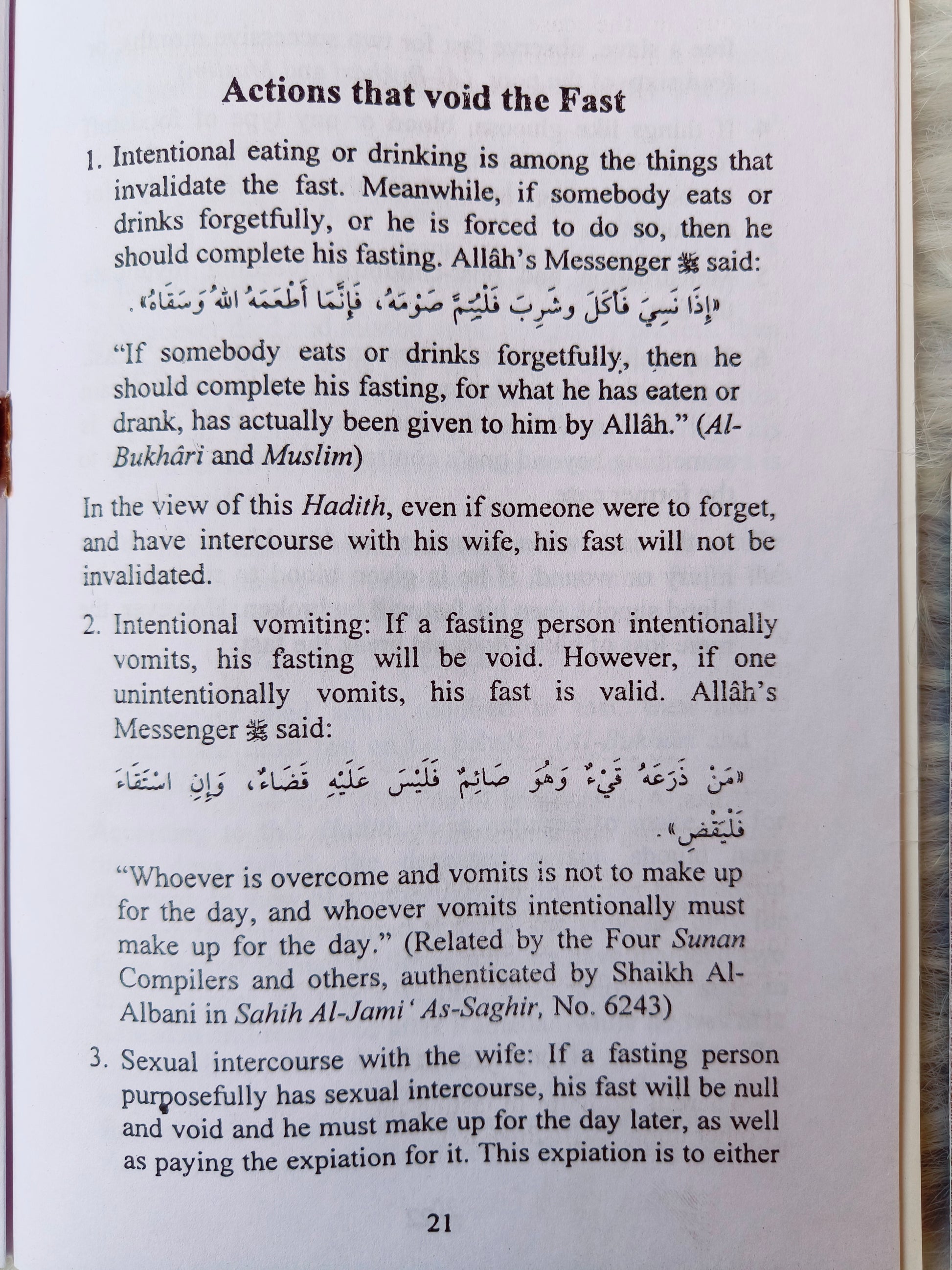 RAMADAN RULES AND RELATED ISSUES - alifthebookstore