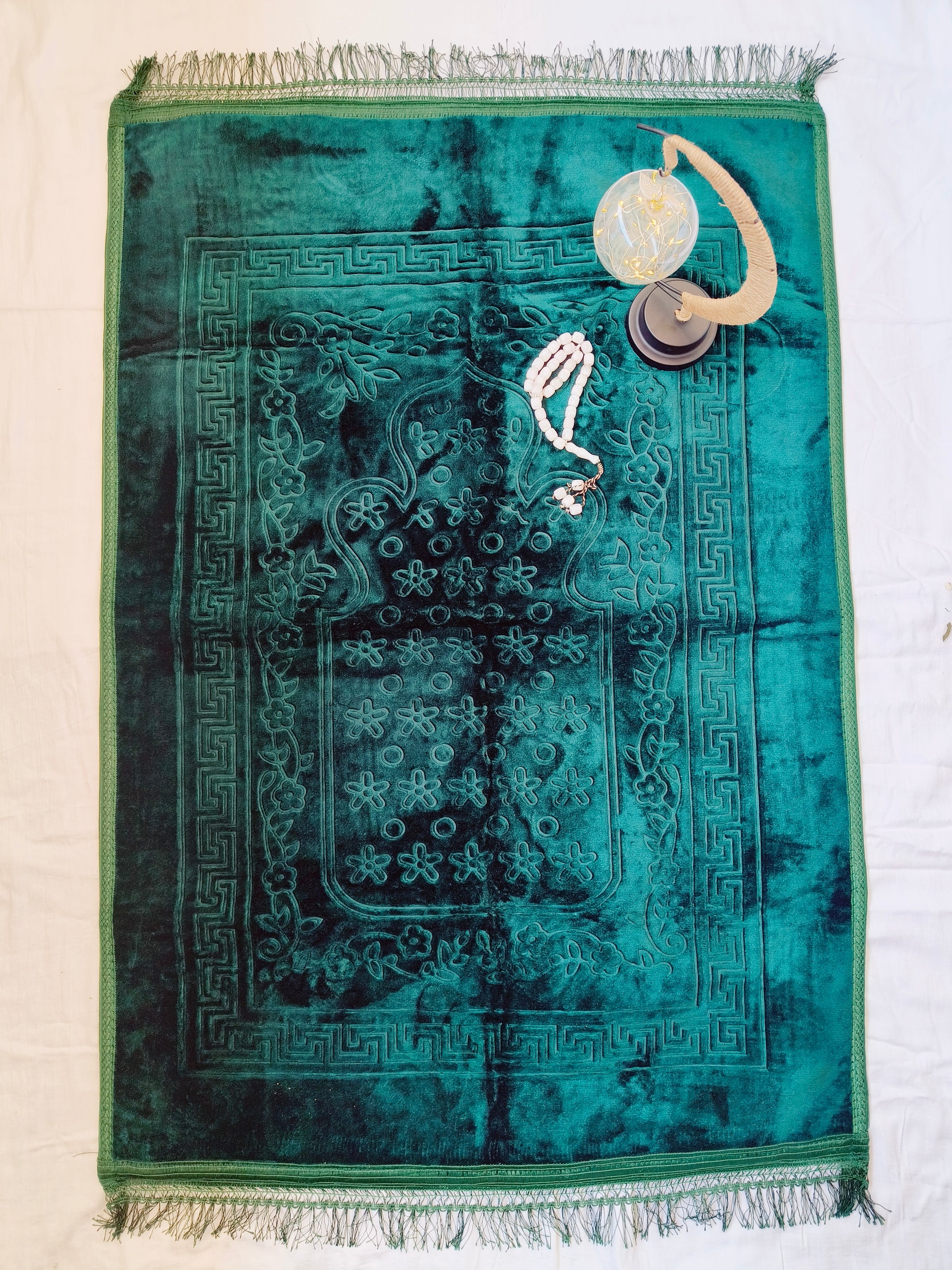 Velvet Prayer Mat / Janamaz - alifthebookstore