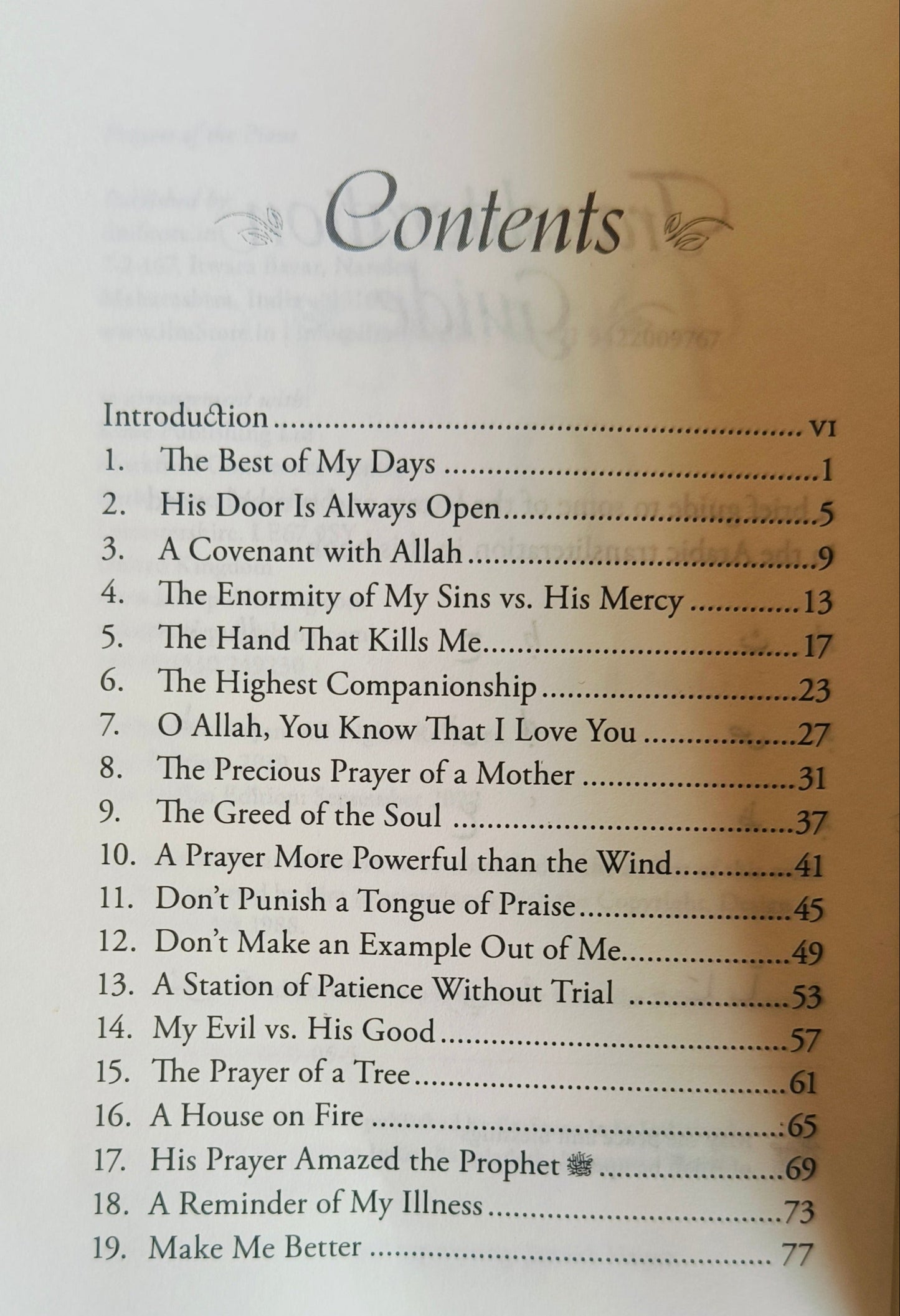 Prayers of the Pious alifthebookstore