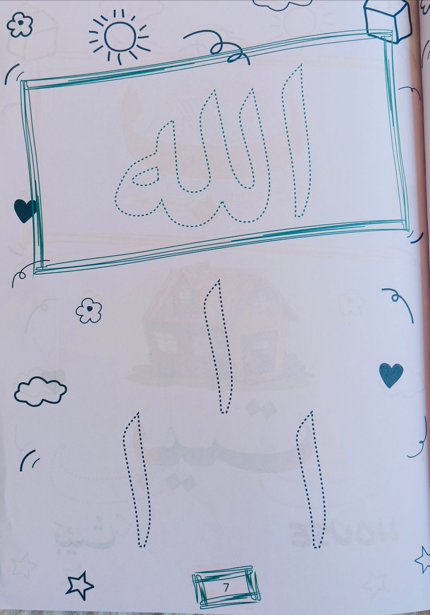 Colour and Learn Arabic Alphabet