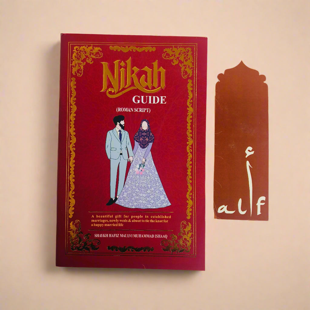 Cover of “Nikah Guide” book in Roman Urdu – Islamic wedding guide