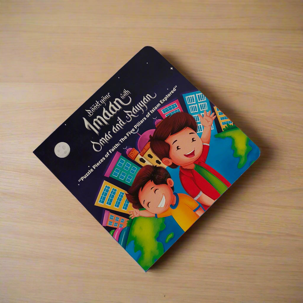 Boost your Imaan with Omar and Rayyan (Puzzle Pieces Book) alifthebookstore