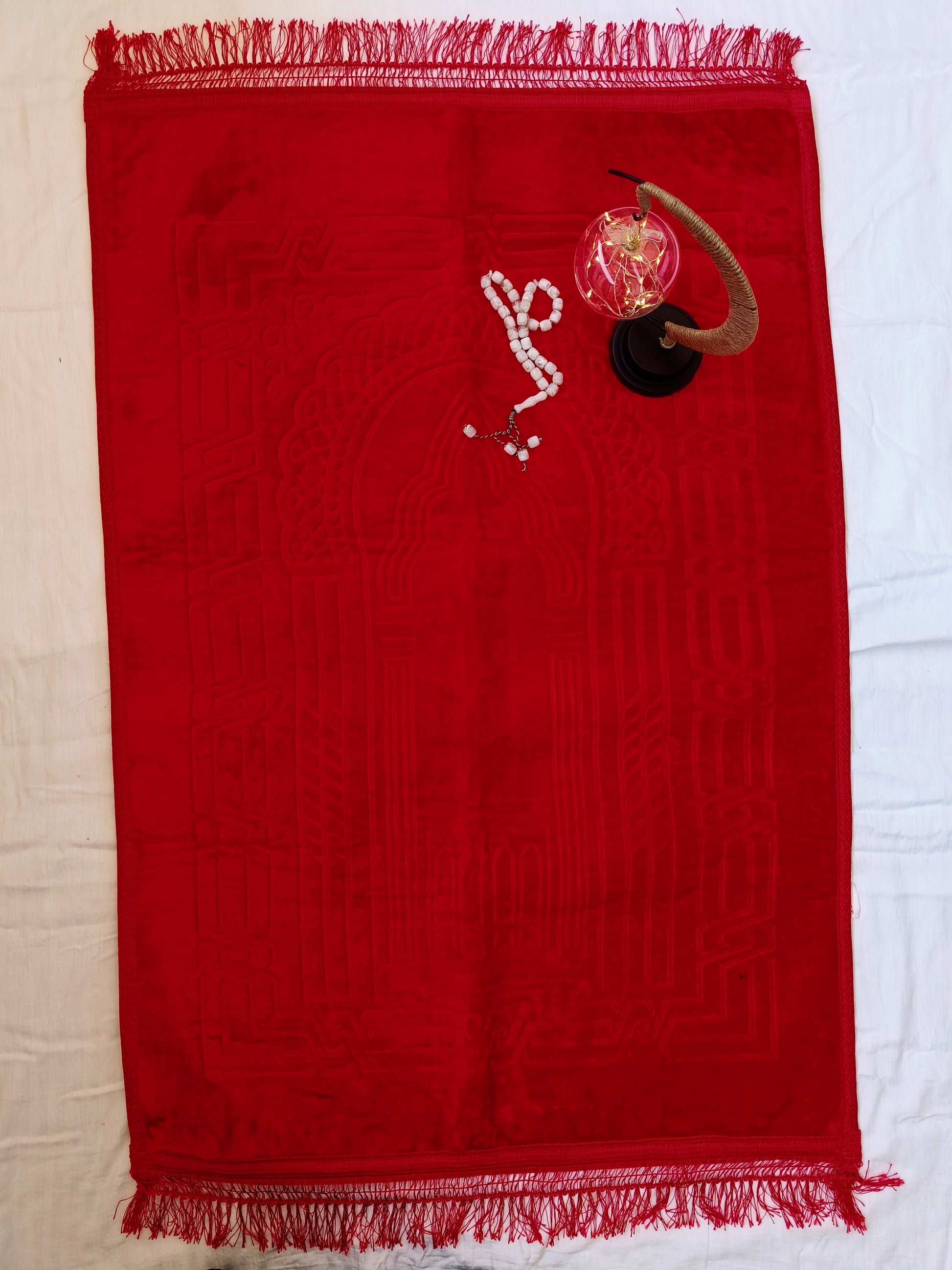 Velvet Prayer Mat / Janamaz - alifthebookstore