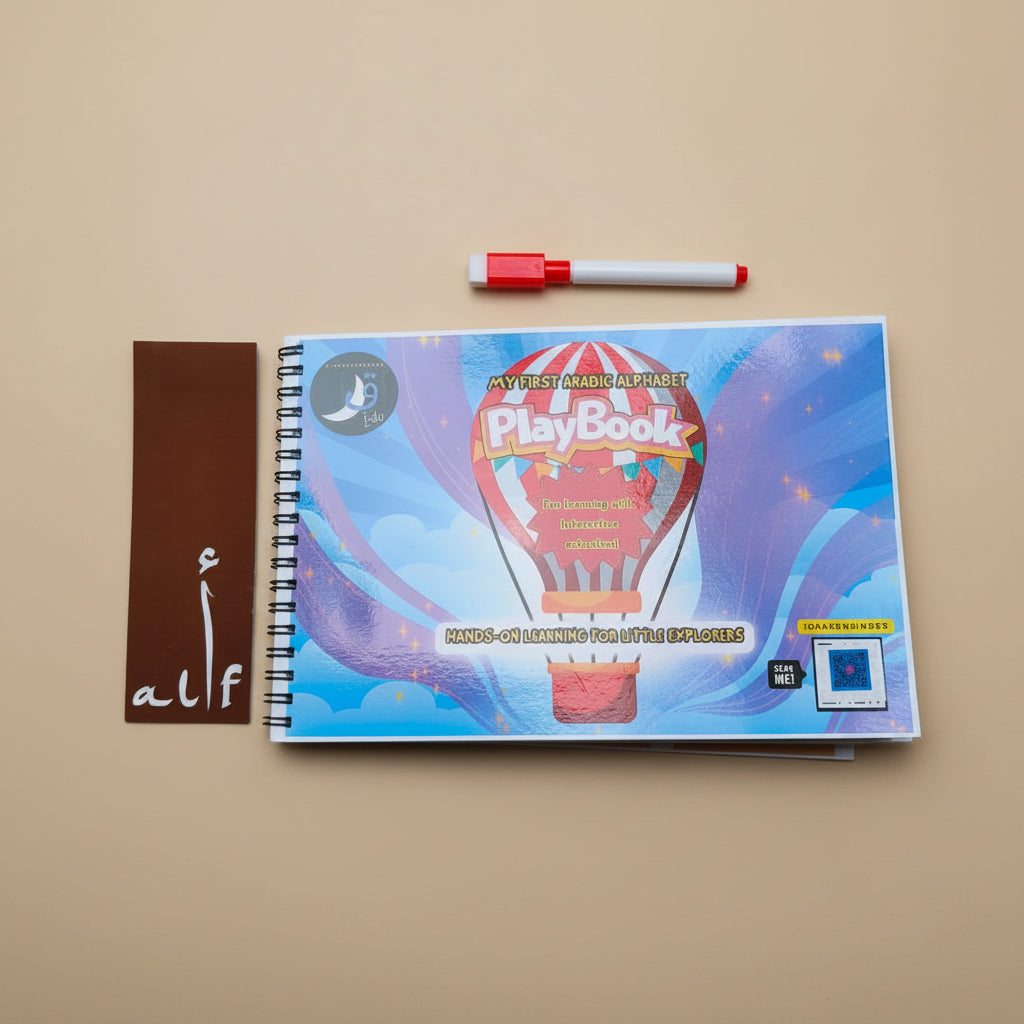 My First Arabic Alphabet Play book alifthebookstore