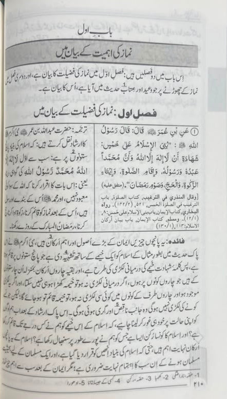 Fazail e Amaal Volume 1(Urdu) alifthebookstore