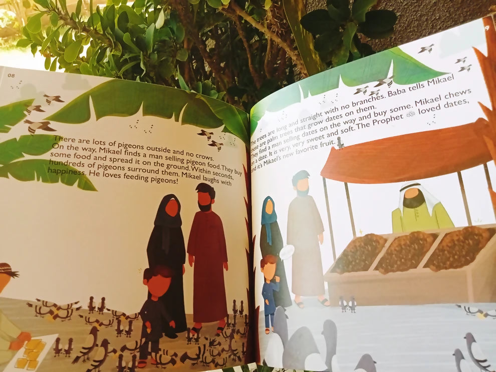 Mikael goes to Madinah Qalam and Noor Publications