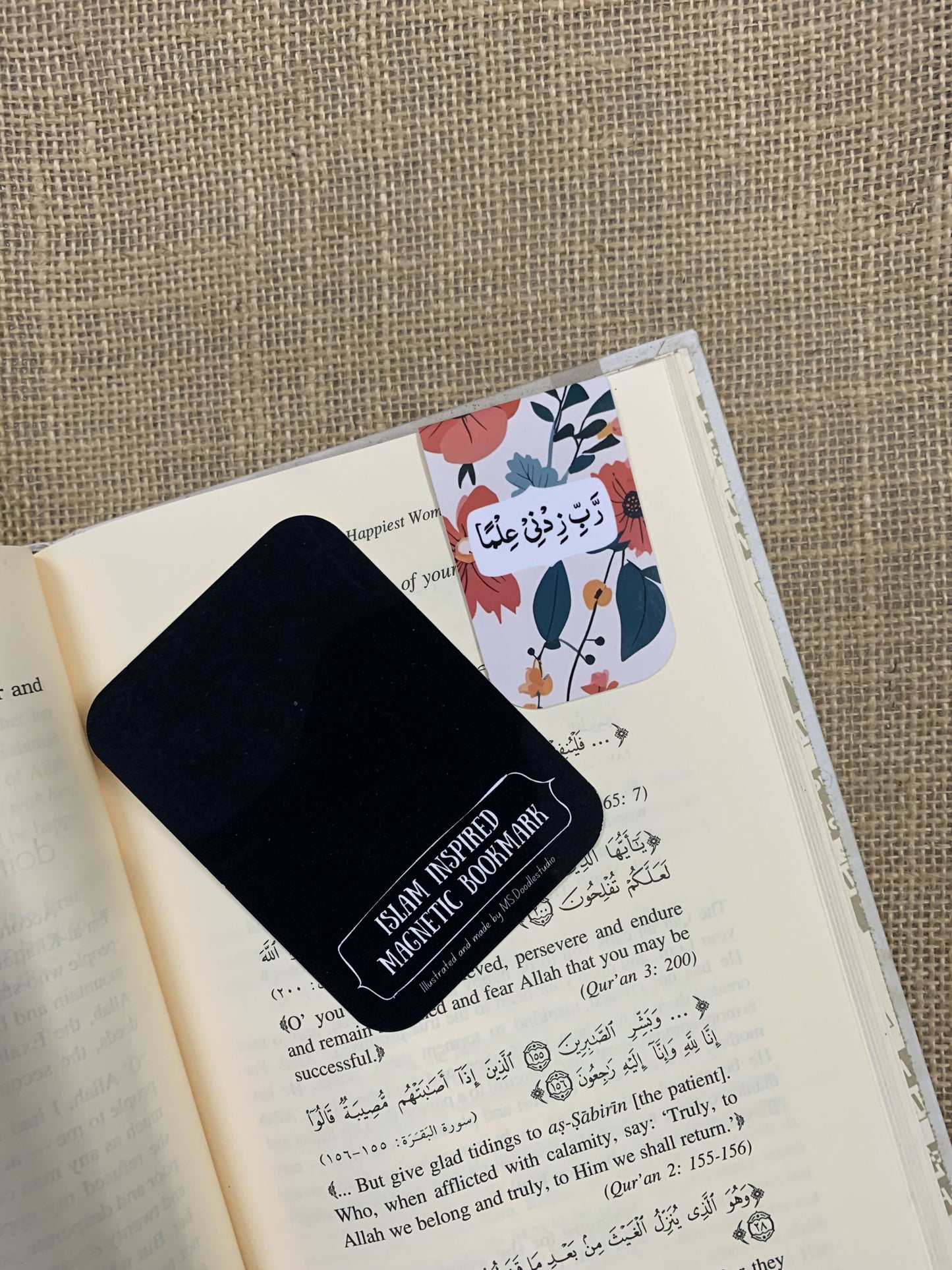 Islamic bookmarks (set of 4 pcs) with magnets MS Doodle studio