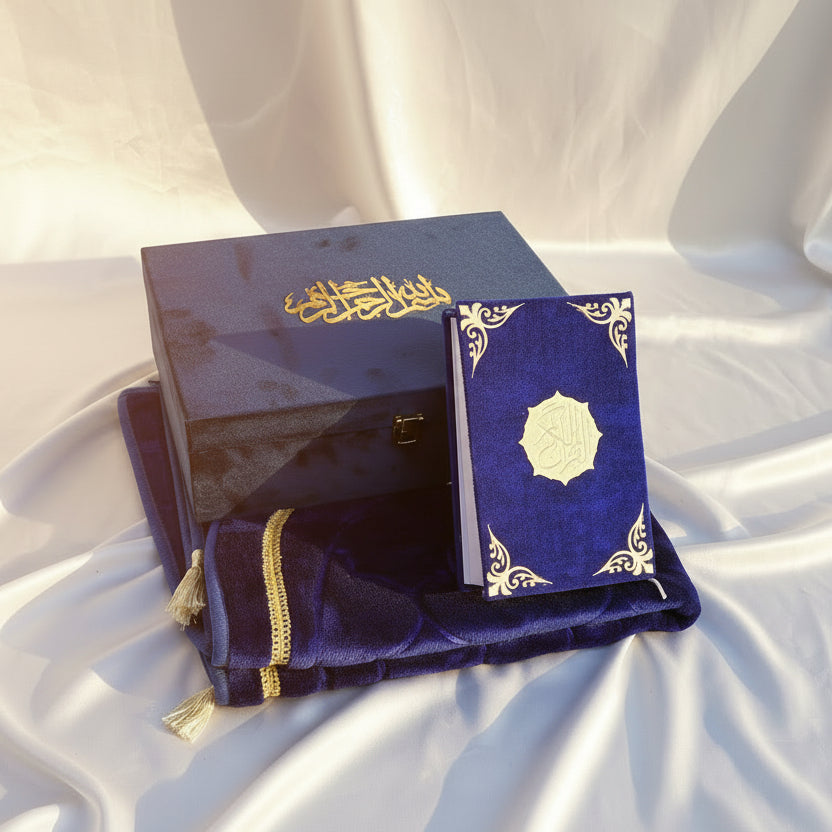 Velvet Quran Hamper Resin Krafts