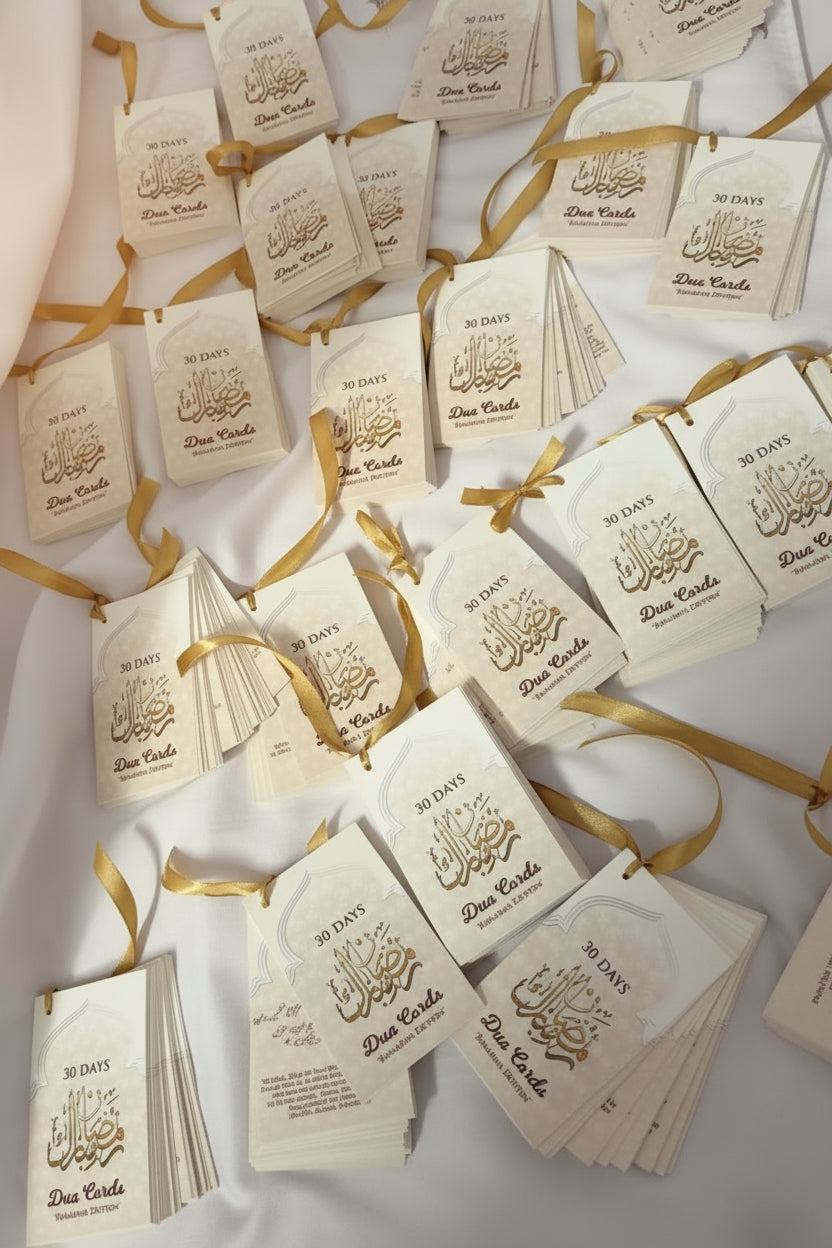 30 Days Dua Cards Ruhaa
