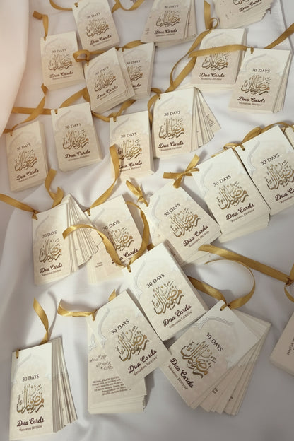 30 Days Dua Cards Ruhaa