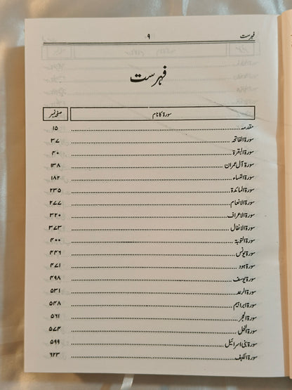 Aasaan Tarjumae Quran Tauzeeh-ul -Quran (Translation in Urdu Script) - alifthebookstore