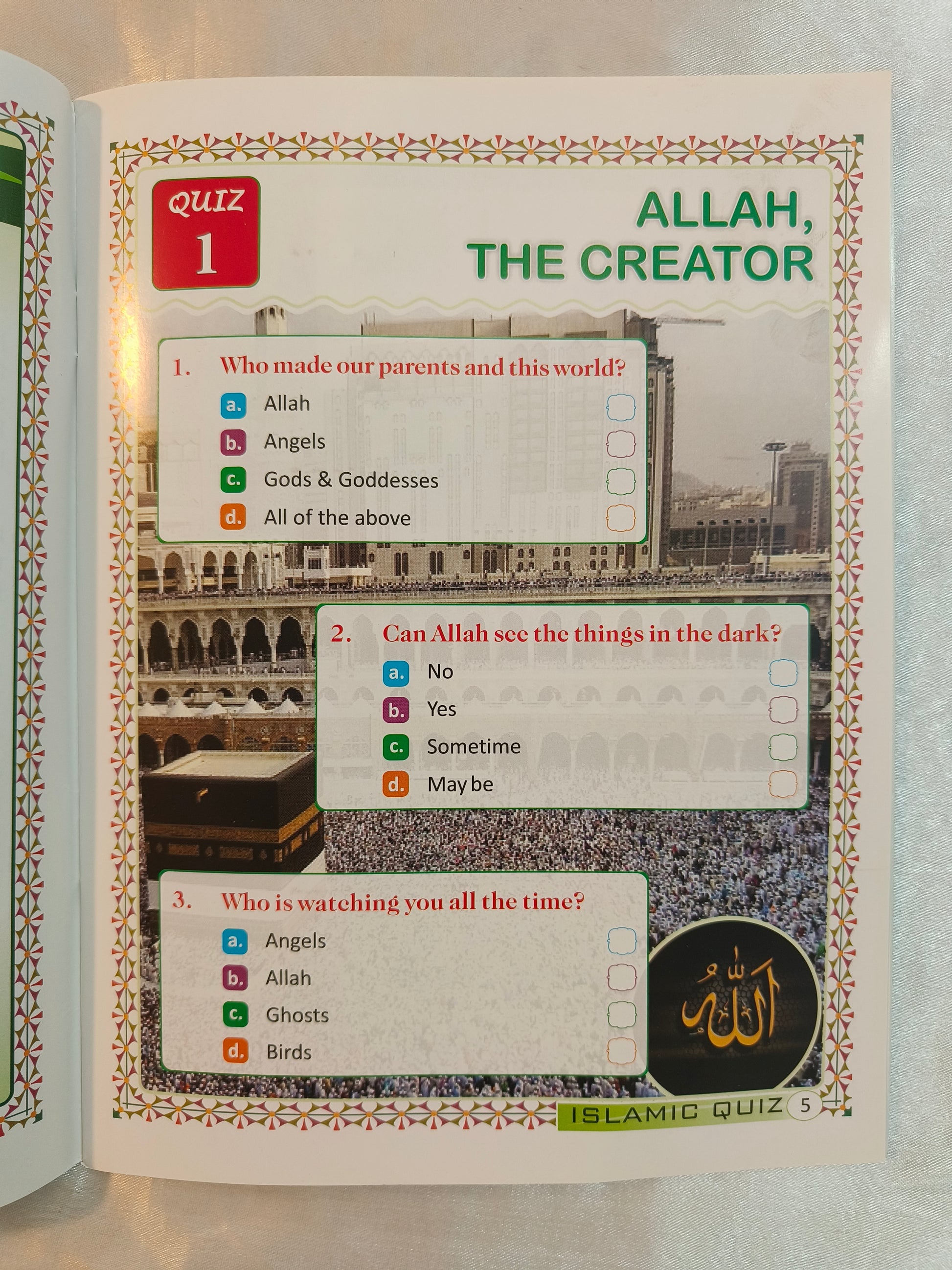 Islamic Quiz for Kids - alifthebookstore